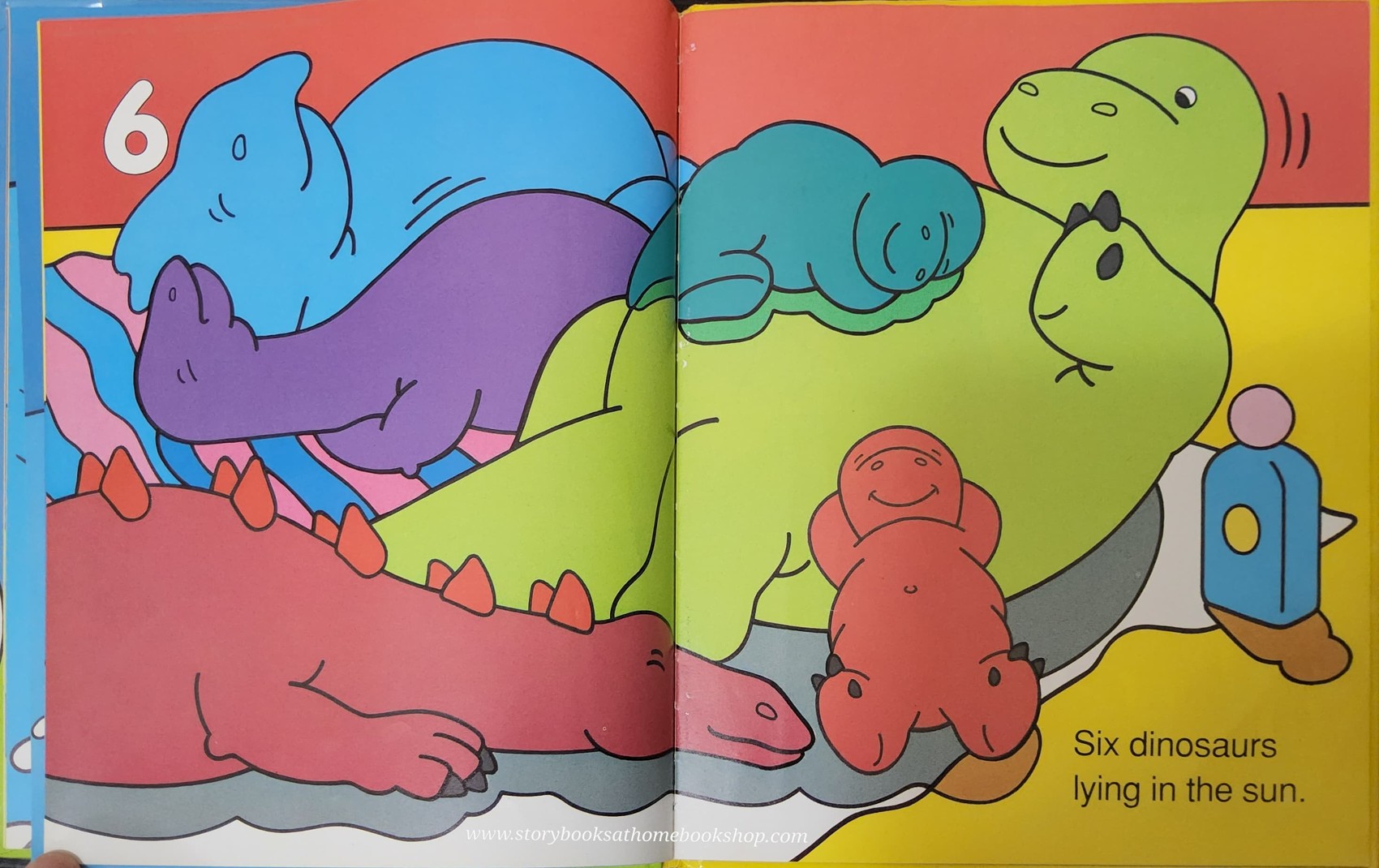 หนังสือนิทานปกแข็ง ** 🍅DINOSAUR PLAYTIME ONE DINOSAUR