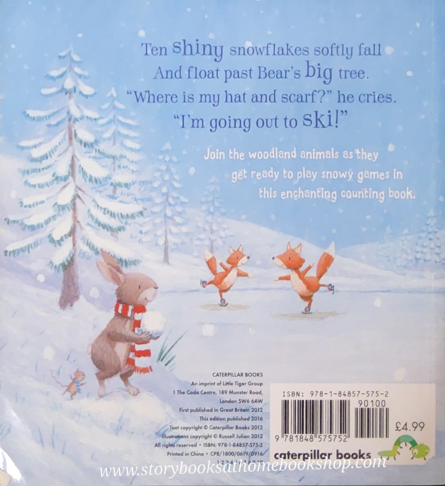 หนังสือนิทานปกอ่อน** 🍅🍅TEN SHINY SNOWFLAKES