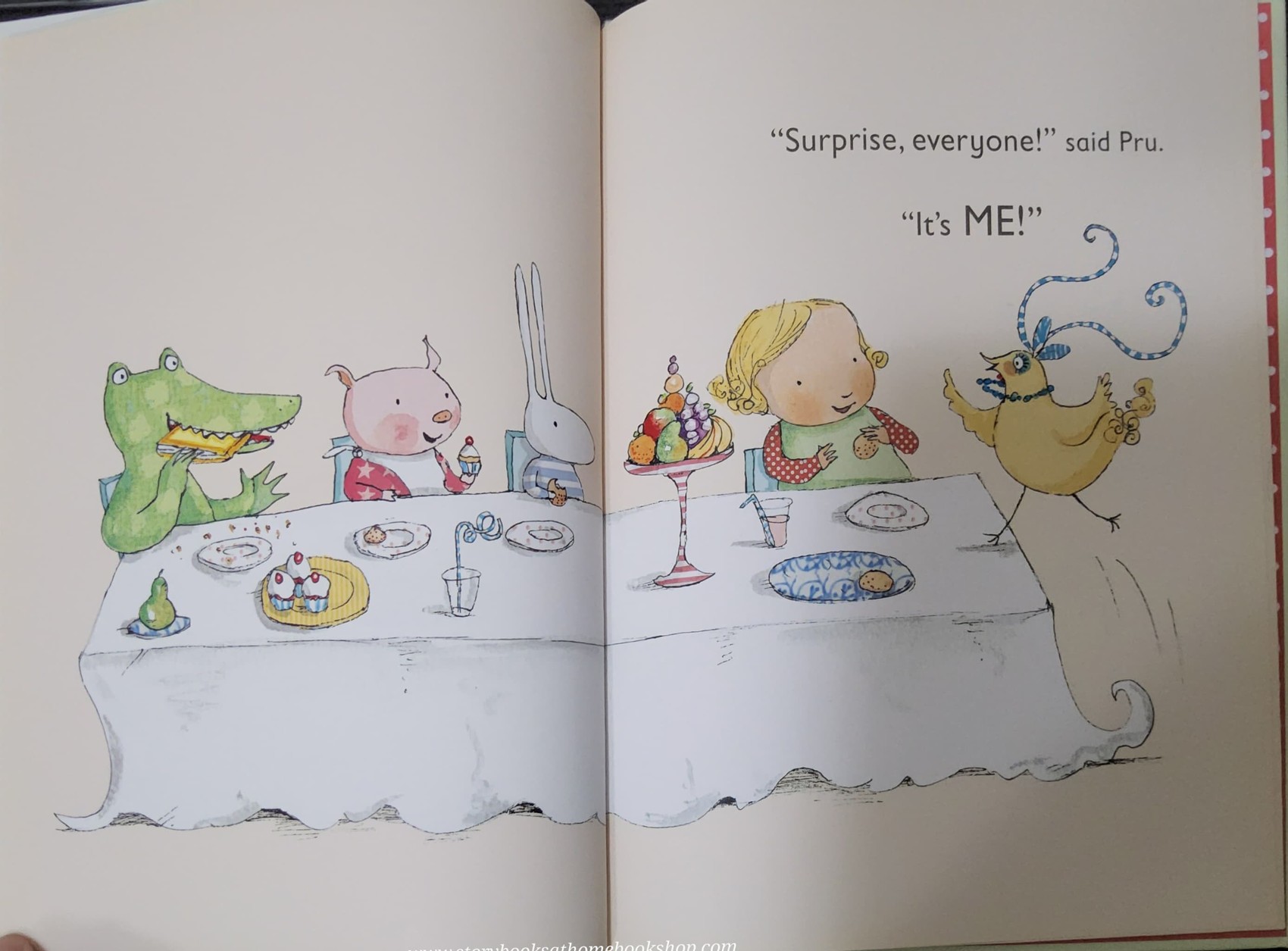 หนังสือนิทานปกแข็ง ** 🍅🍅HELLO TILLY A TILLY AND FRIENDS BOOK BY POLLY DUNBAR