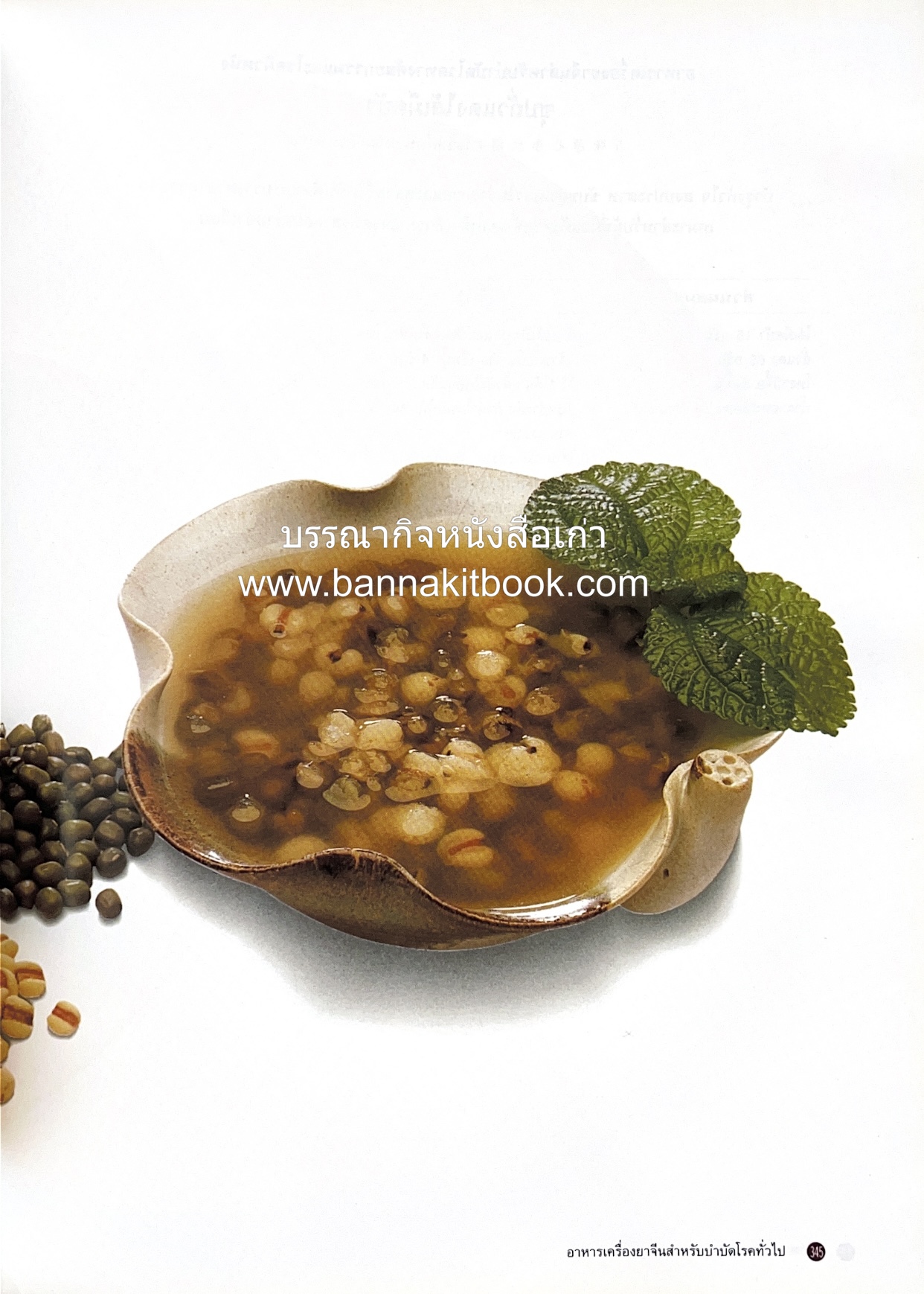 อาหารเครื่องยาจีน : หลักโภชนาการพร้อมสูตรอาหารอายุวัฒนะ โดย : รศ.ดร.ประพิณ มโนมัยวิบูลย์ และคณะ.