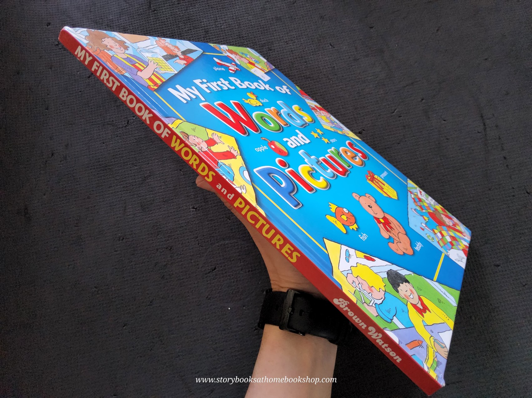 หนังสือนิทานปกแข็ง** 🍅🍓MY FIRST BOOK OF WORDS AND PICTURES