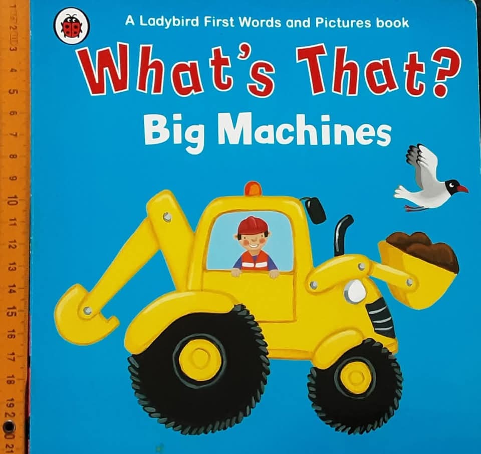 BOARD BOOK** 🍅🍓WHAT'S THAT? BIG MACHINES