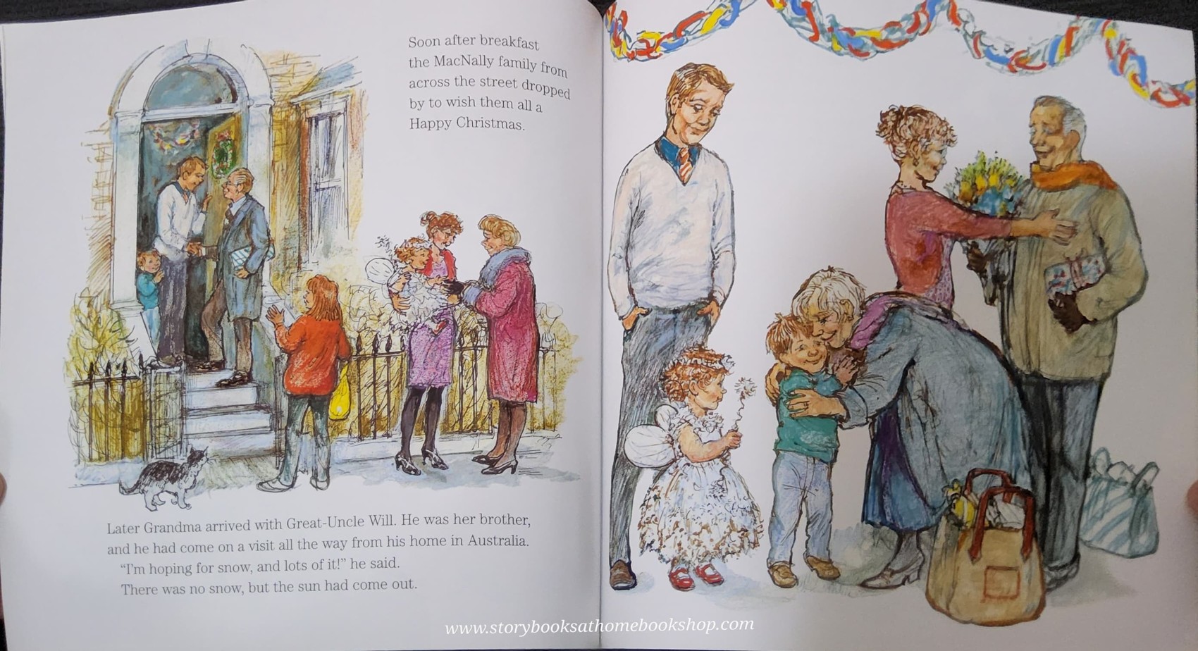 หนังสือนิทานปกอ่อน ** 🍅🍓ALFIE'S CHRISTMAS BY SHIRLEY HUGHES