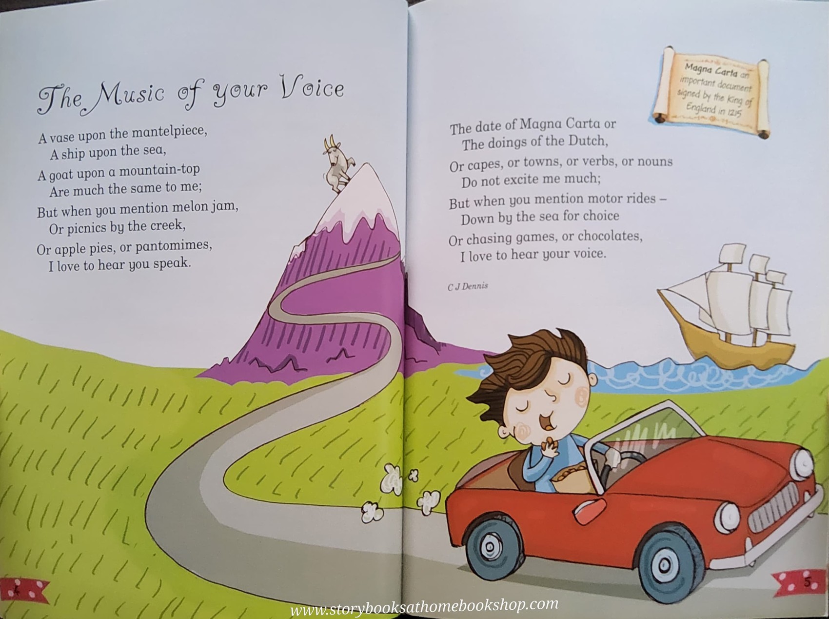 หนังสือนิทานปกอ่อน ** ♥️♥️THE FOUR PRINCESSES AND OTHER POEMS