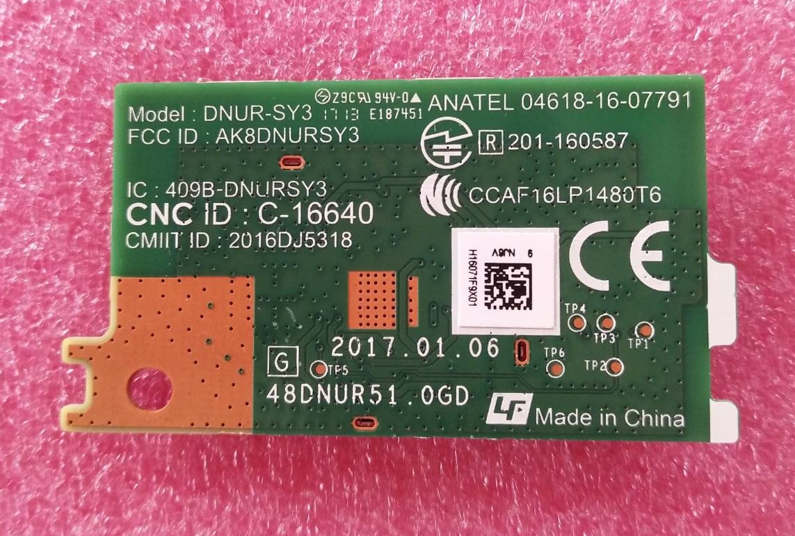 ตัวรับสัญยาน WIFI ทีวี SONY(โซนี่) อะไหล่แท้/มือสองพร้อมใช้งาน พาร์ท1-458-959-12 รุ่น KD-55X7000E