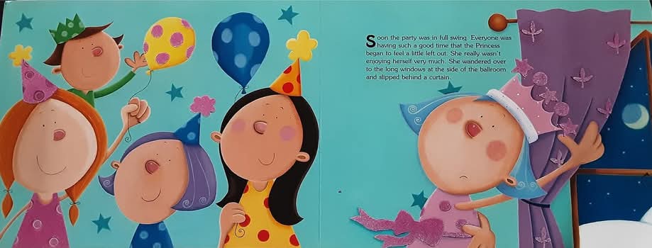 SOFT TOUCH BOARD BOOK** 🍅🍓THE SNOWFLAKE PRINCESS