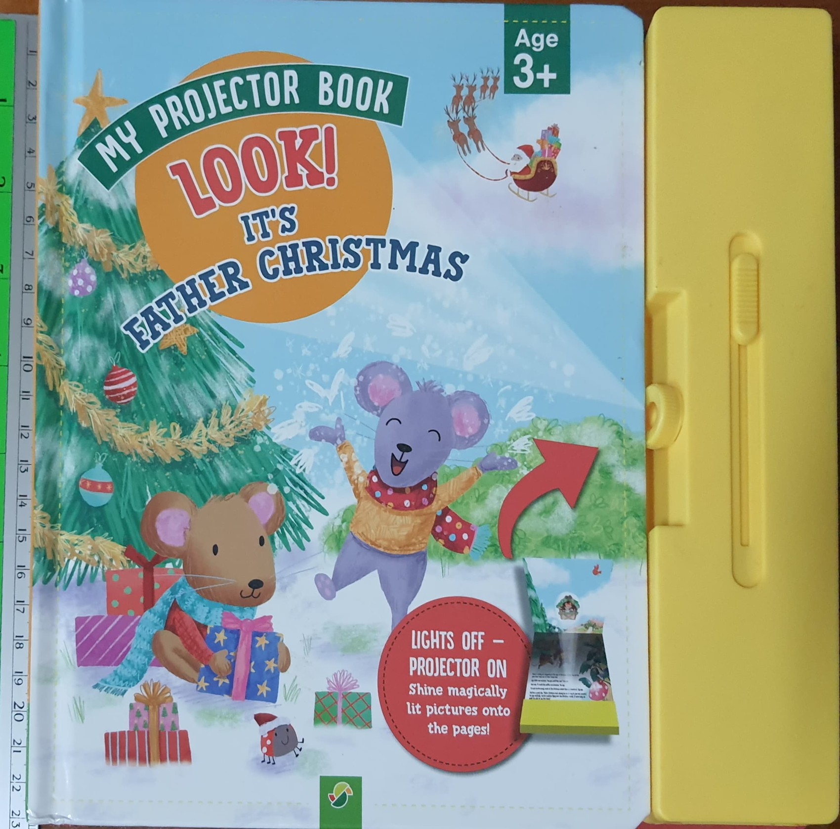 PROJECTOR BOOK** 🍅🍅MY PROJECTOR BOOK LOOK! IT'S FATHER CHRISTMAS