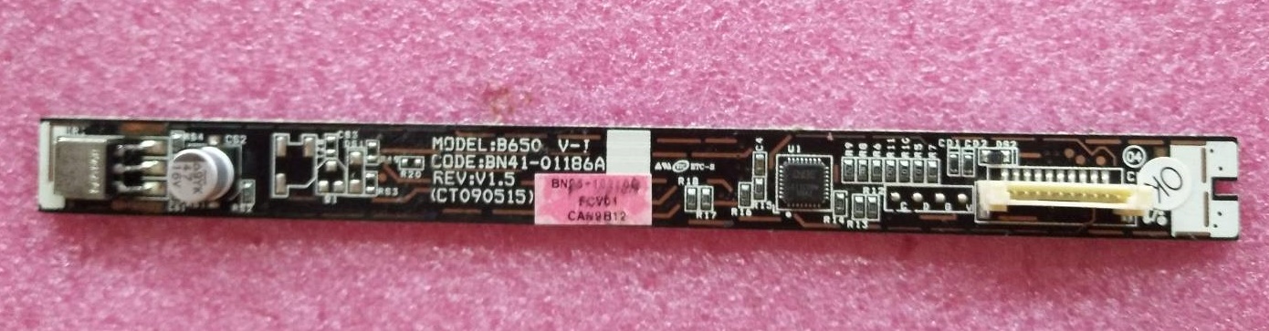 ตัวรับรีโมท/คีย์ทัช/คีย์กด ทีวีซัมซุง SAMSUNG ของแท้ถอดจากเครื่อง พาร์ทBN41-01186A BN96-10210F/E ใช้ได้กับหลายรุ่นที่พาร์ทตรงกัน