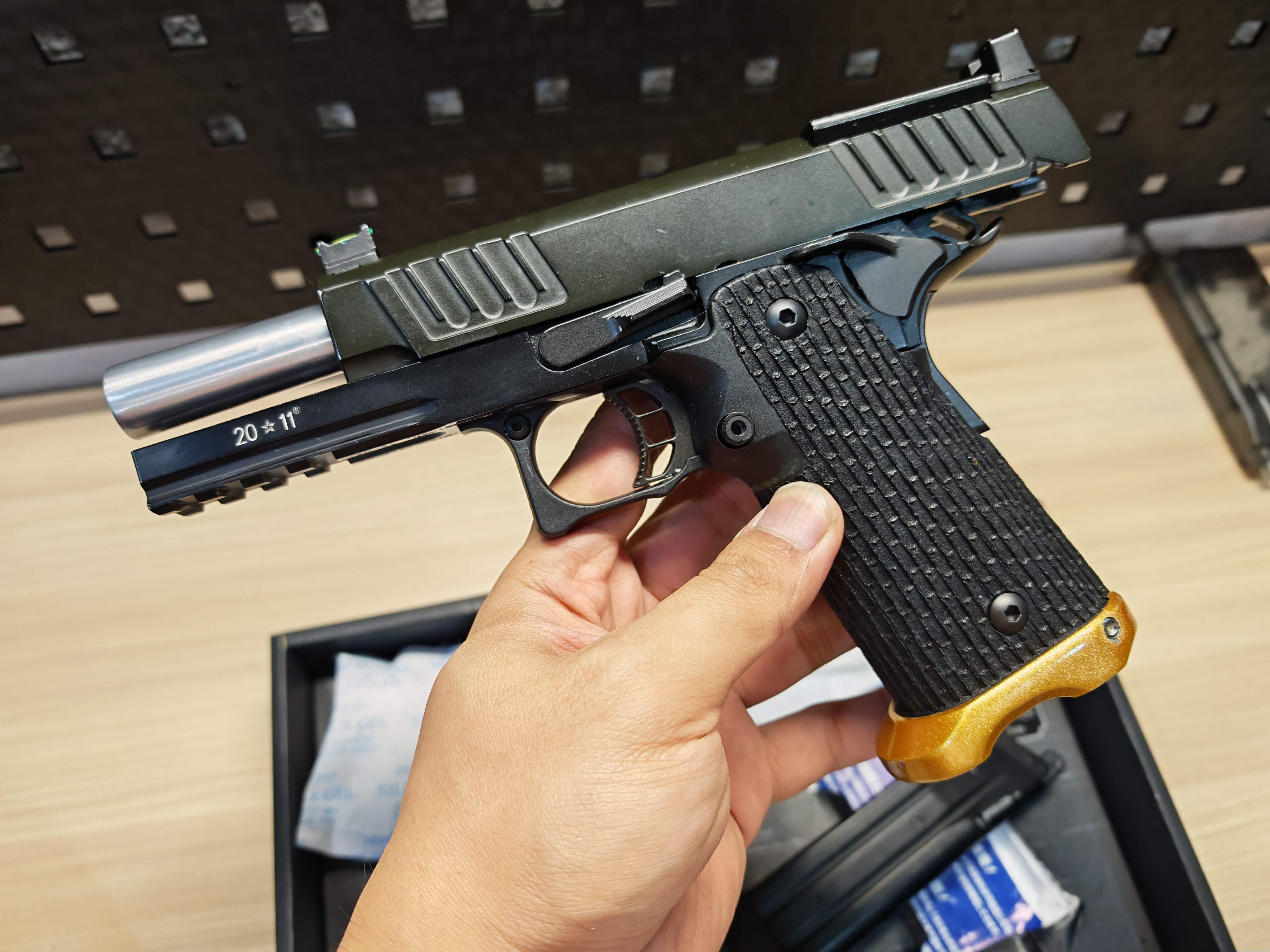 Army Armament R603 Staccato P 2011 GBB BB Gun บีบีกัน Airsoft Gun ปืนอัดลม ปืนสั้นแก๊ส มือสอง