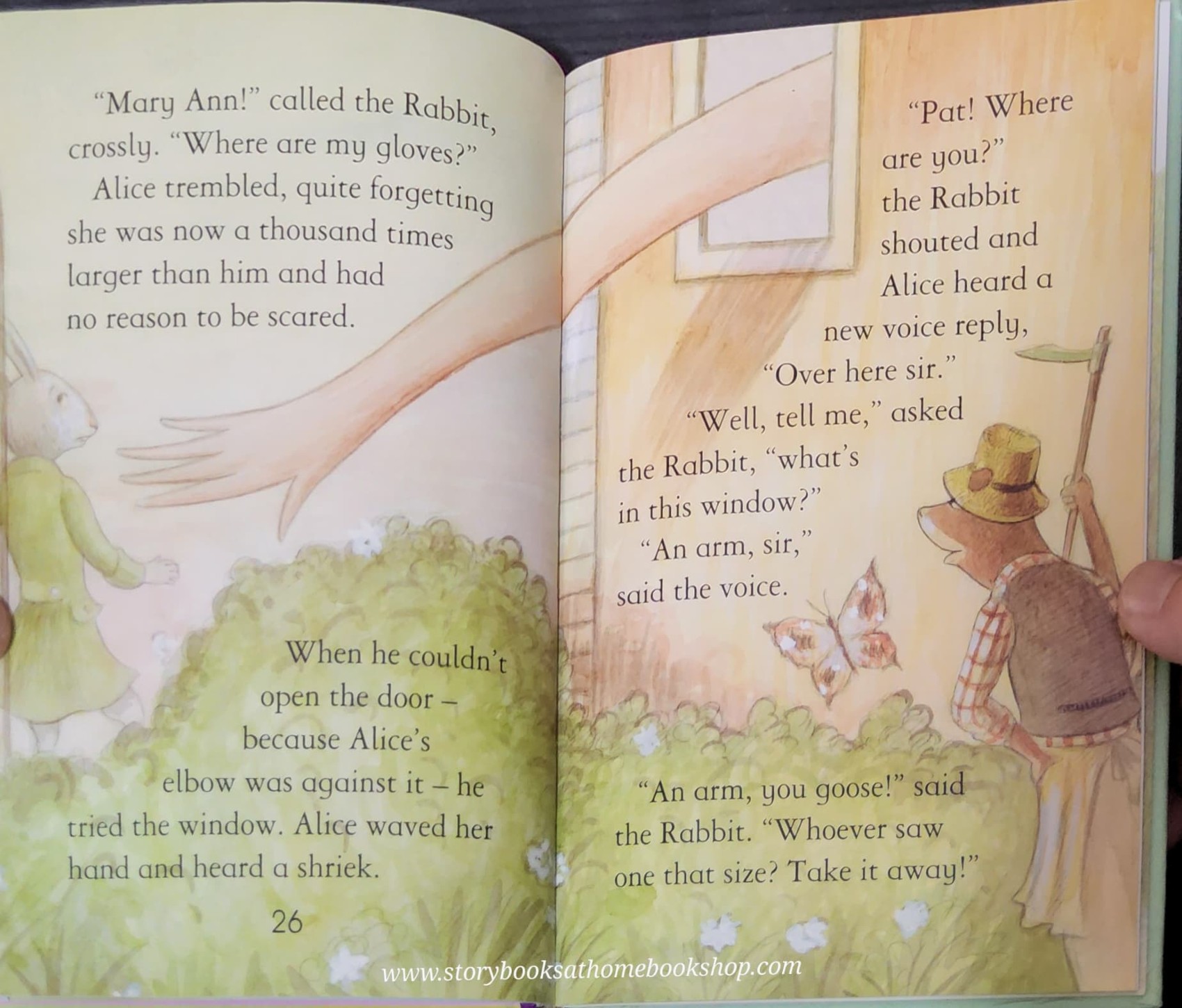 หนังสือนิทานปกแข็ง** 🍅🍓USBORNE YOUNG READING:ALICE IN WONDERLAND WITH CD