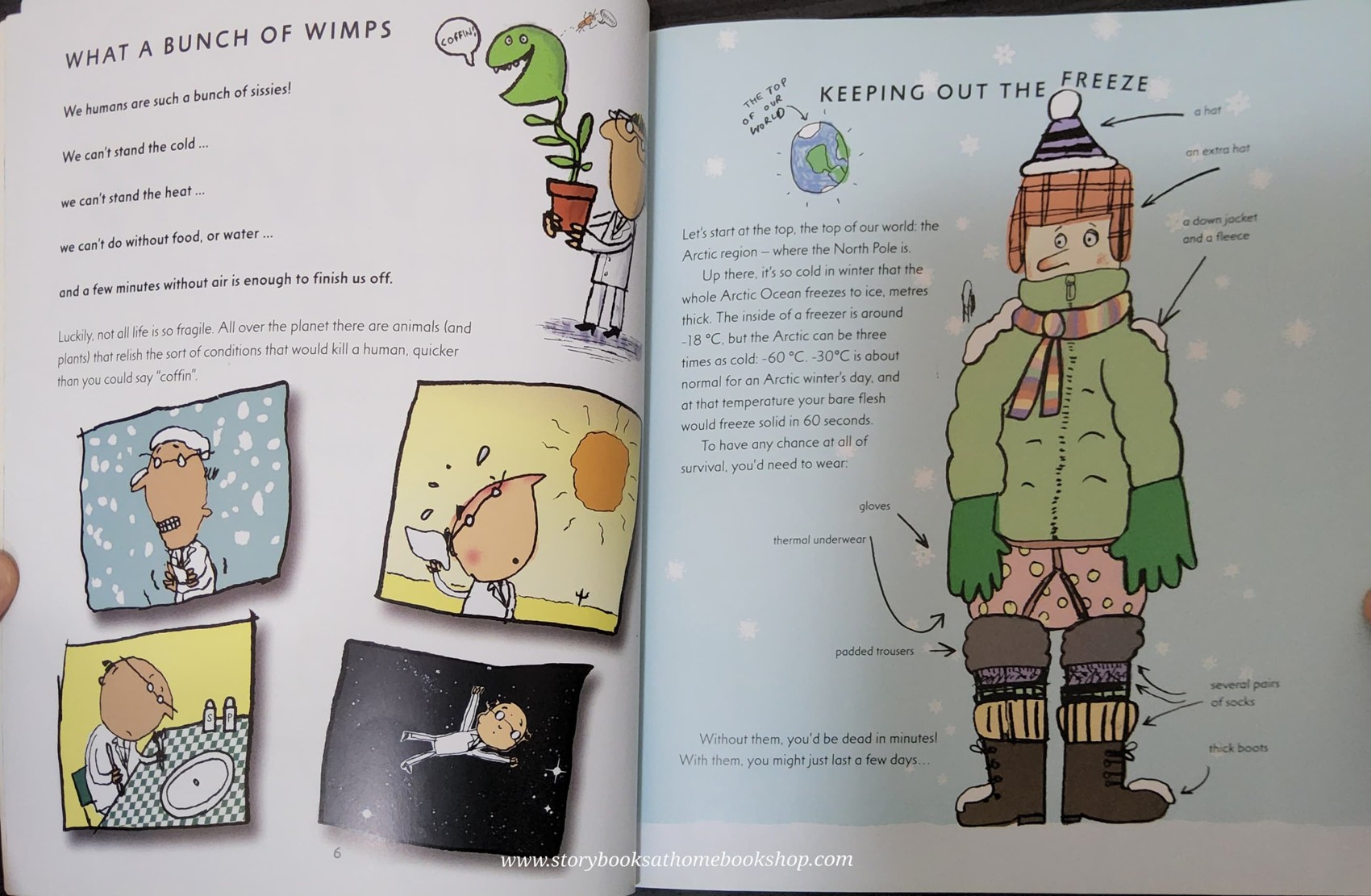 หนังสือนิทานปกอ่อน ความรู้** 🍅🍓ANIMAL SCIENCE: SURVIVORS THE TOUGHEST CREATURES ON EARTH