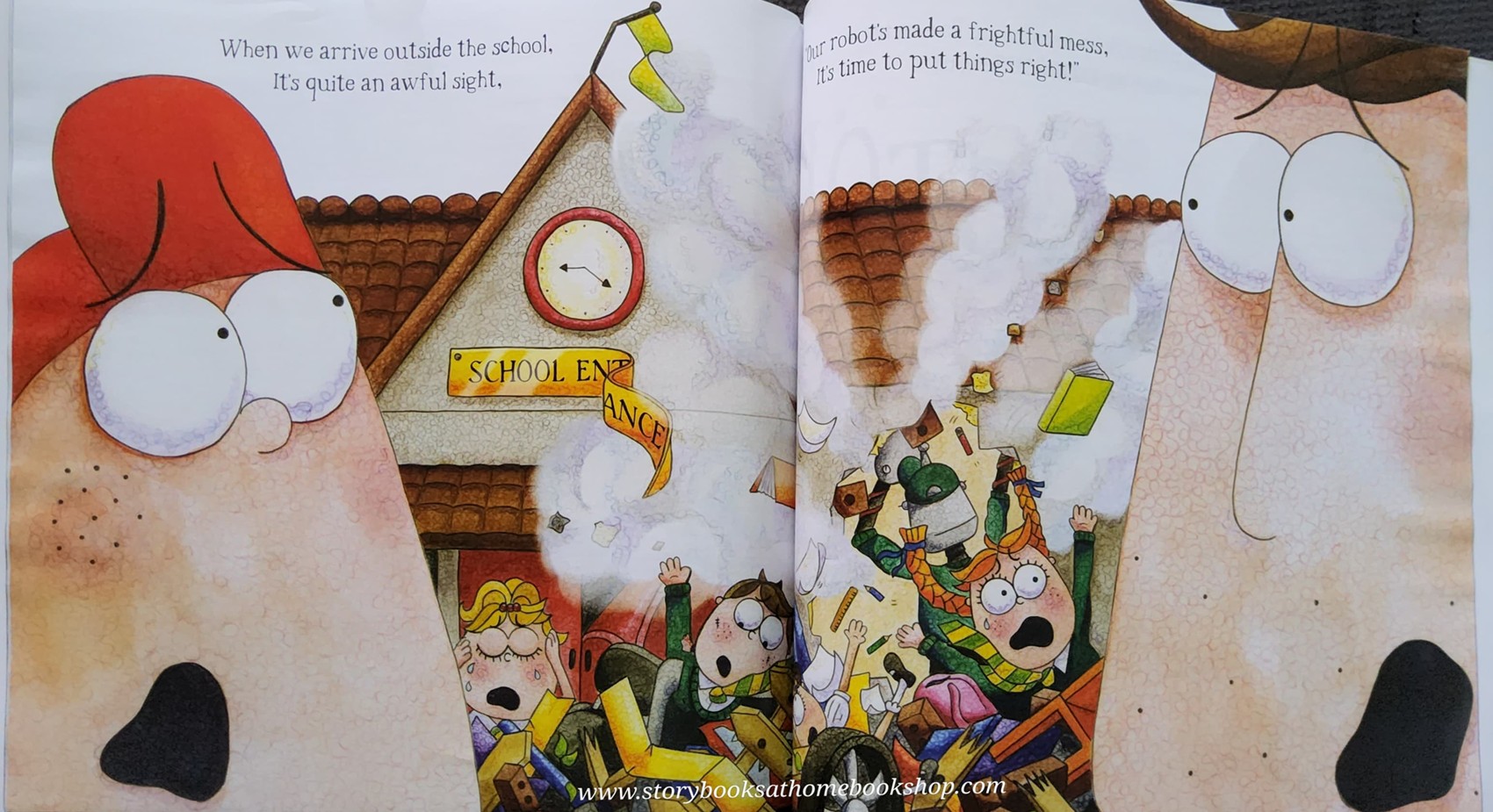 หนังสือนิทานปกอ่อน** 🍅🍓ROBOT STOP♥️♥️