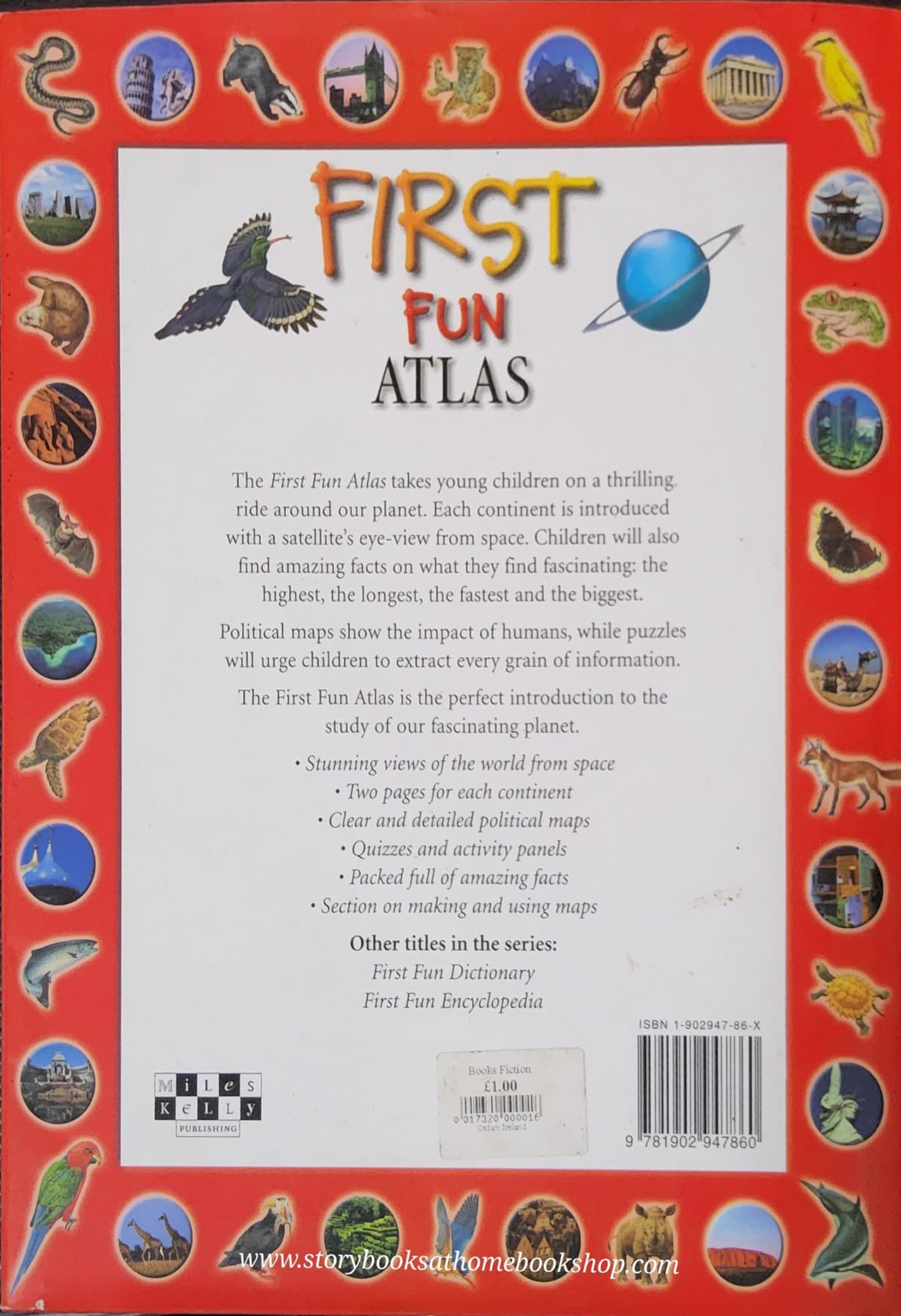 KNOWLEDGE BOOK ** 🍅🍓 FIRST FUN ATLAS