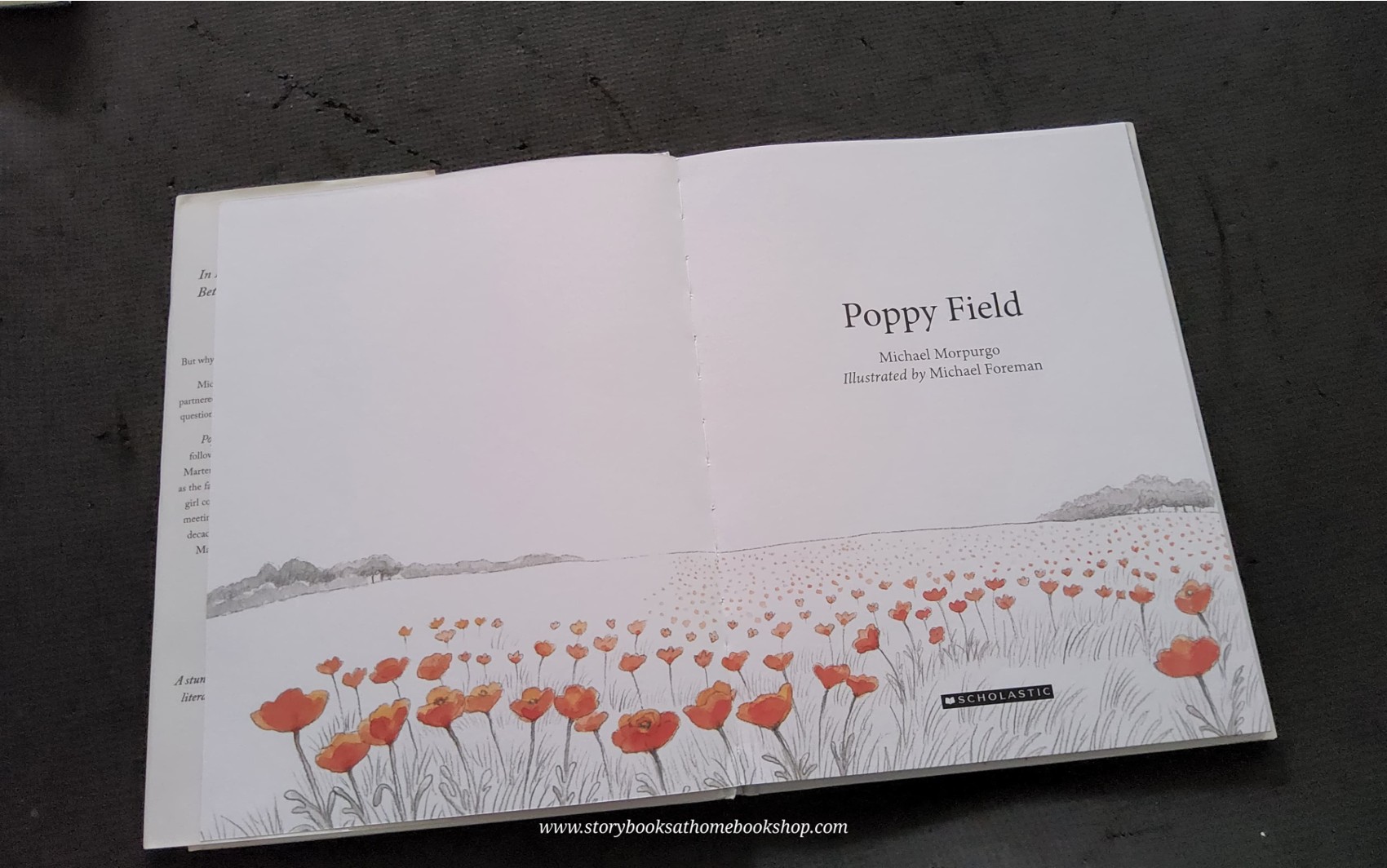 หนังสือนิทานปกแข็ง** 🍓🍓POPPY FIELD BY MICHAEL MORPURGO