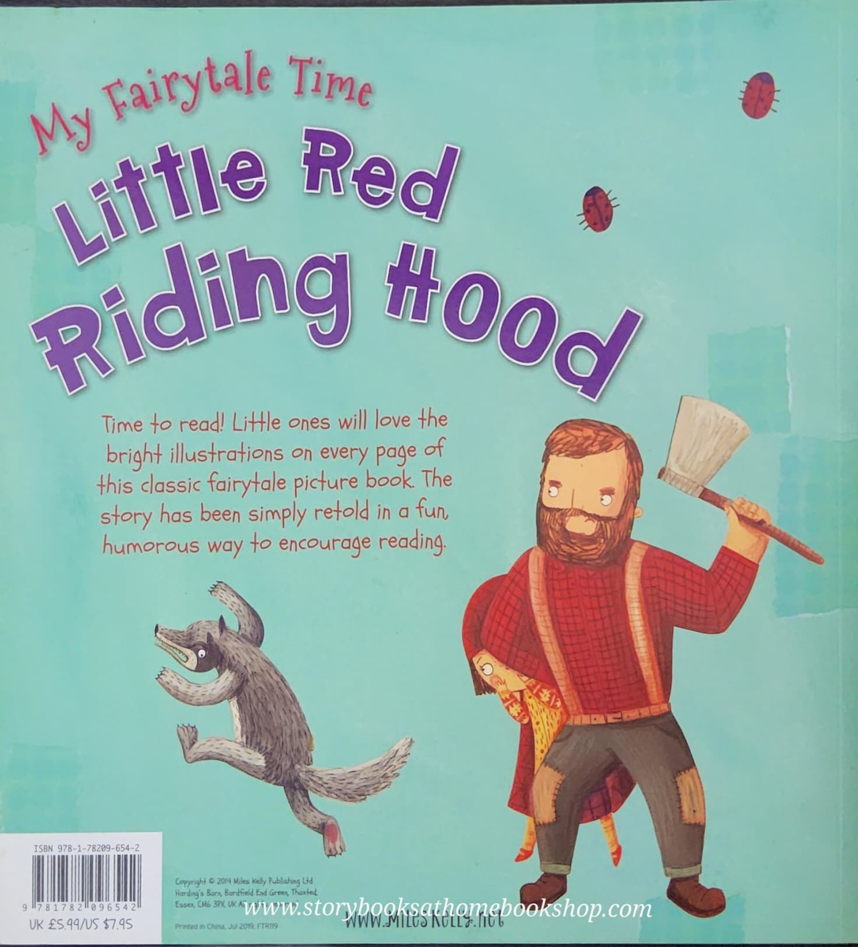 หนังสือนิทานปกอ่อน**MY FAIRYTALE TIME: LITTLE RED RIDING HOOD
