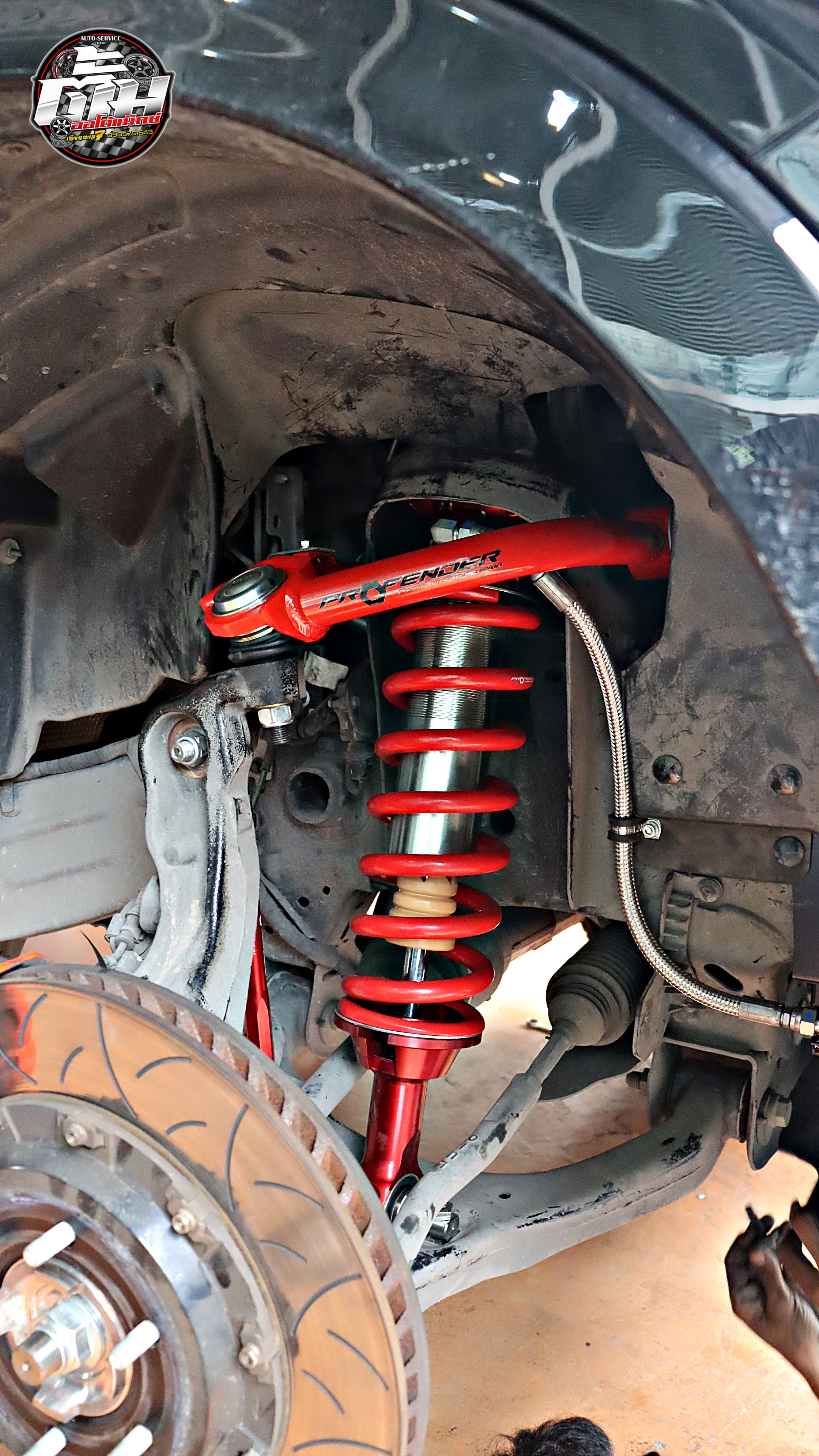 FORD EVEREST Next Gen เปลี่ยนโช็คอัพ โช็ค PROFENDER Set Load 2.5