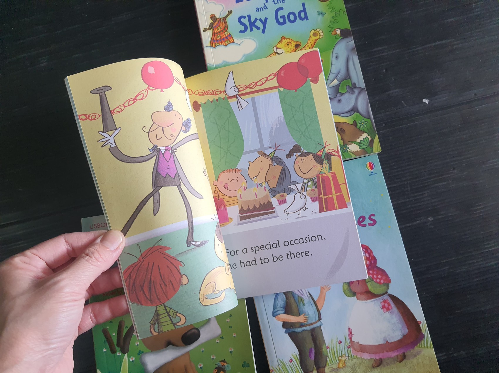 หนังสือนิทานปกอ่อน ** 🍅🍓[SET] 4 books with USBORNE VERY FIRST READING SERIES