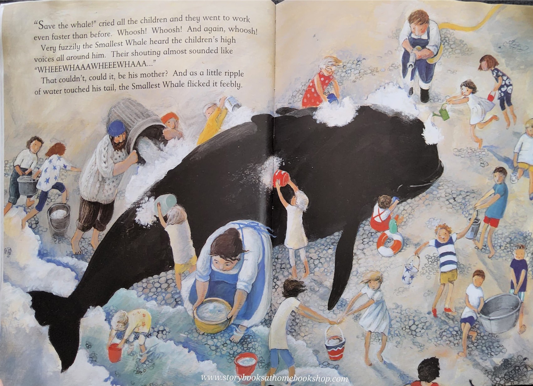 หนังสือนิทานปกอ่อน** 🍅🍅THE SMALLEST WHALE