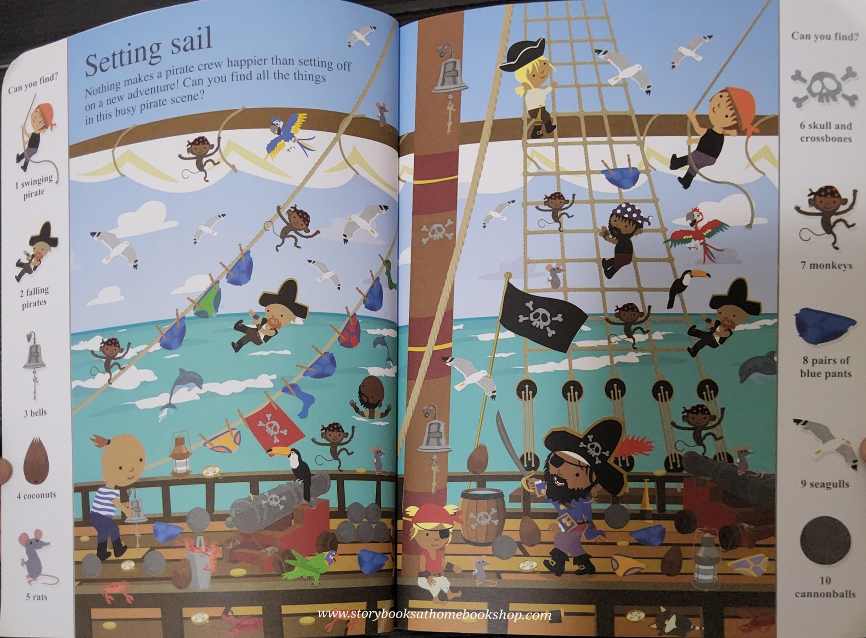 Puzzle Book** ð
ðSEARCH AND FIND: PIRATES SEARCH AND FIND OVER 500 ITEMS!