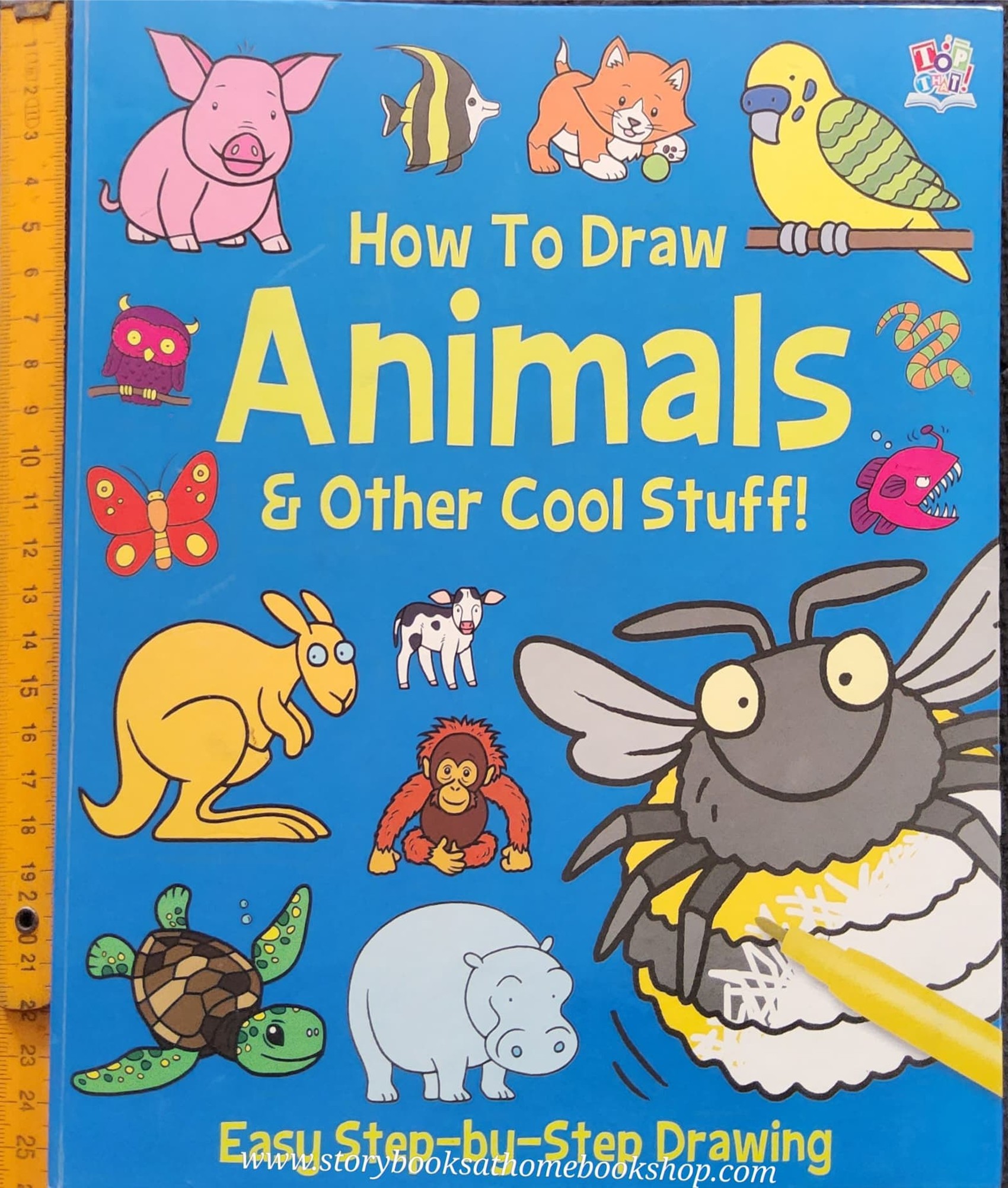 DRAWING Book** 🍅🍓HOW TO DRAW ANIMALS & OTHER COOL STUFF!