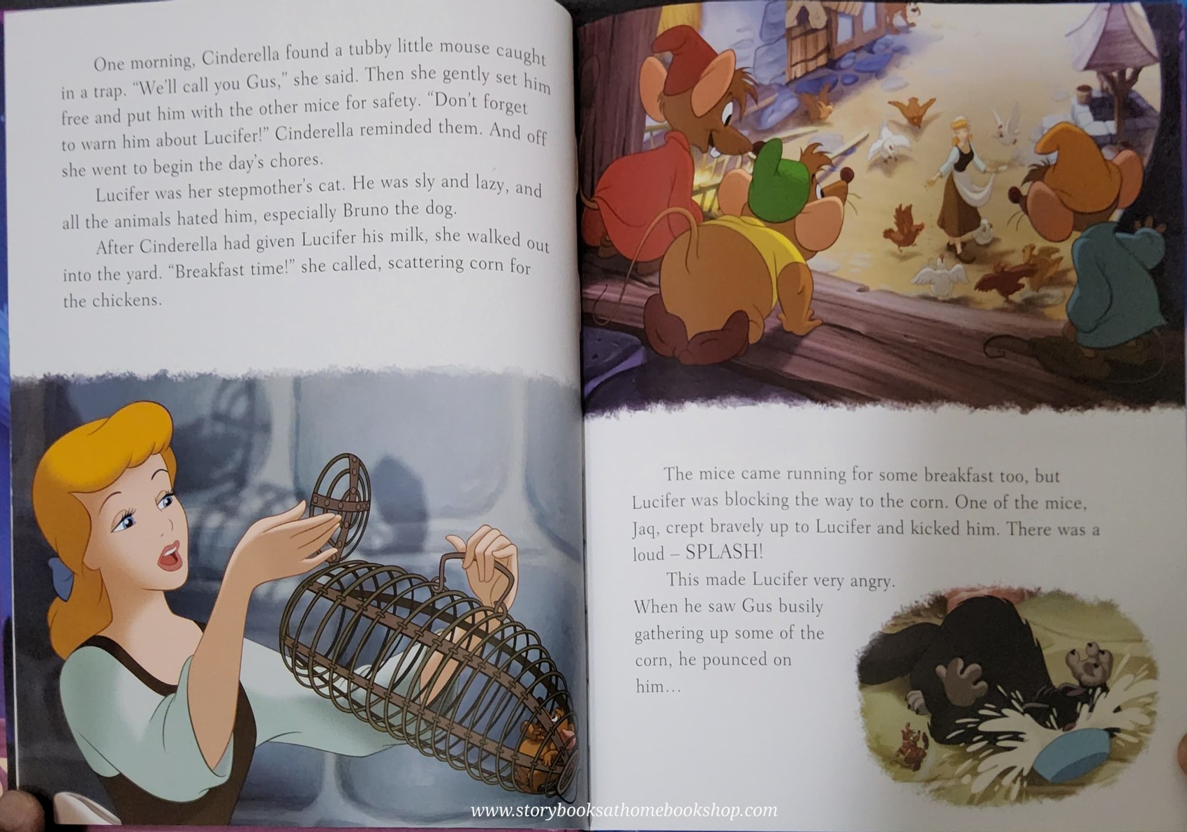 หนังสือนิทานปกแข็ง ** 🍅🍓DISNEY CINDERELLA