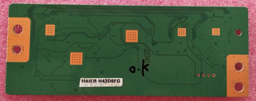 ทีคอนทีวี HAIER ไฮเออร์ ของแท้ถอดจากเครื่อง ใช้กับรุ่นH43D6FG พาร์ทPT430CT03-14-C-4 #ก่อนซื้อให้เทียบบอร์ดดีๆรุ่นเดียวกันแต่บอร์ดไม่เหมือนกัน#