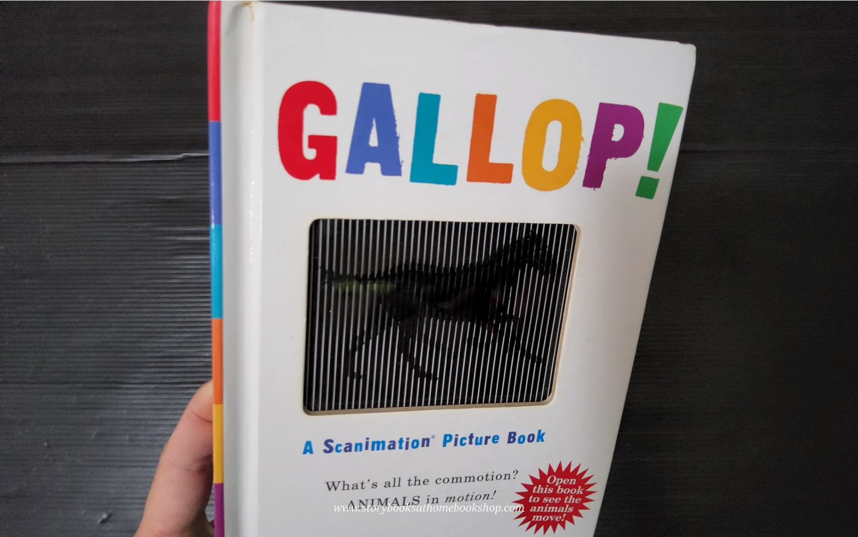 BOARD BOOK** 🍅🍅 GALLOP! A SCANIMATION PICTURE BOOK
