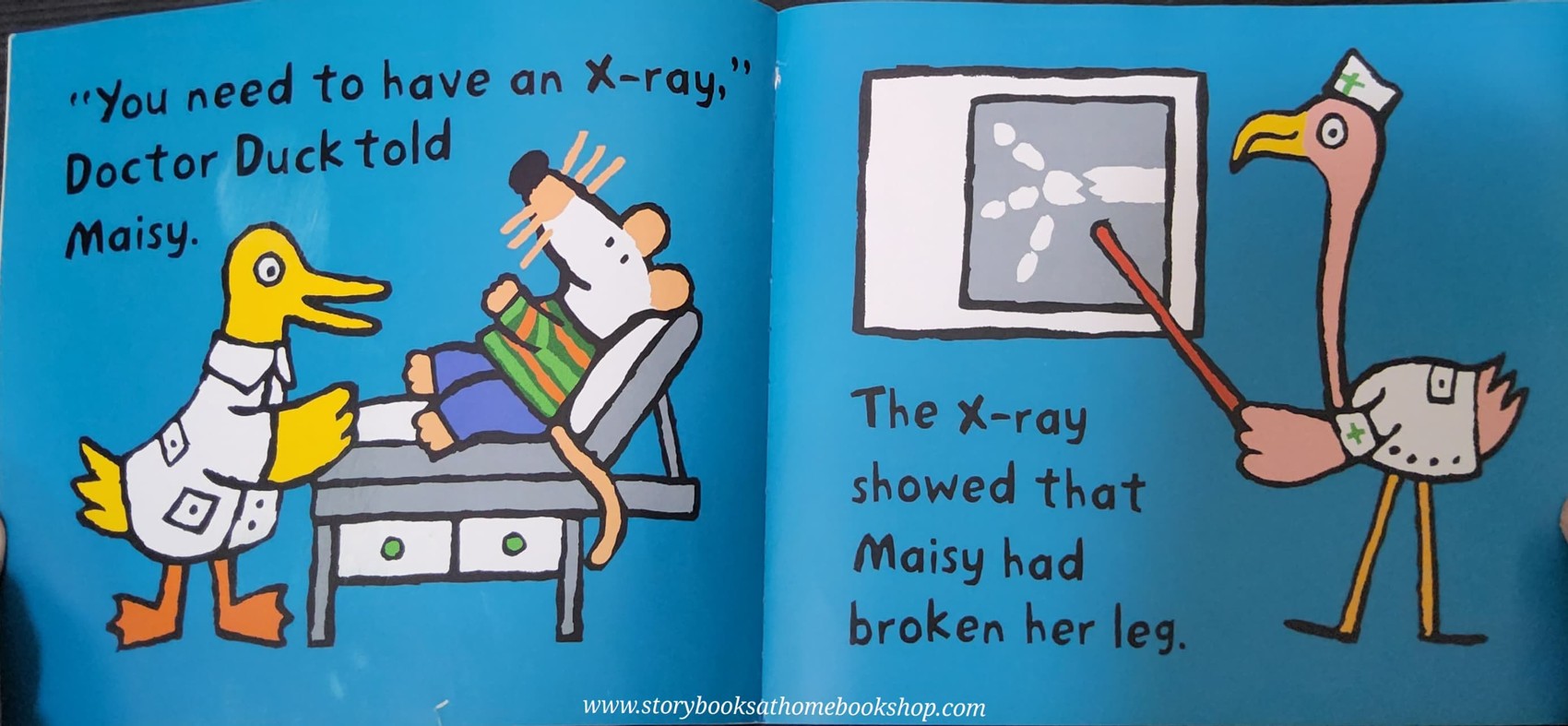 หนังสือนิทานปกแข็ง** 🍅🍓MAISY GOES TO HOSPITAL BY LUCY COUSINS