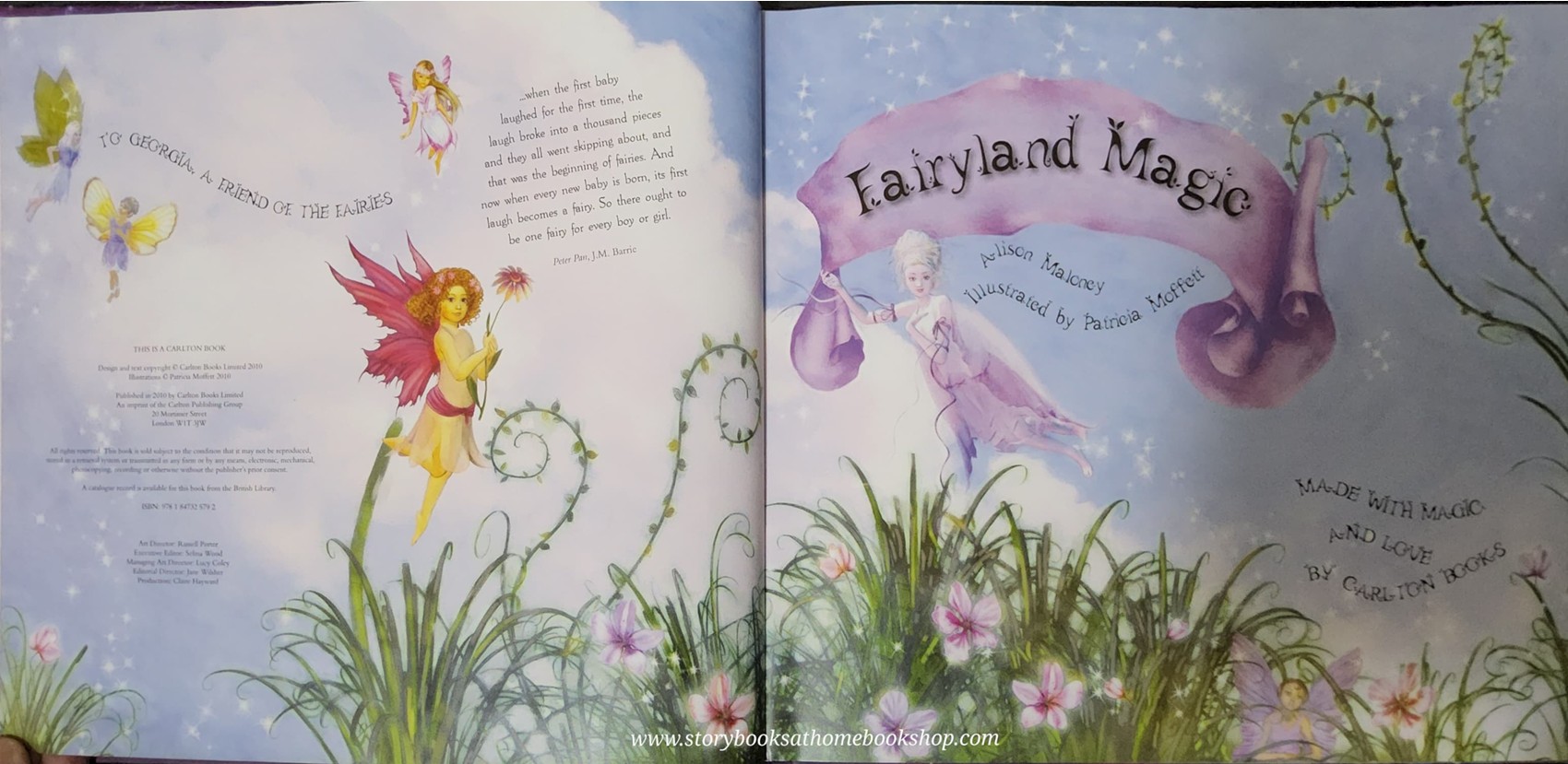 หนังสือนิทานปกแข็ง* 🍓🍓FAIRYLAND MAGIC SECRET! (WITH CD AND WIRTIRAL 3D POP UP)