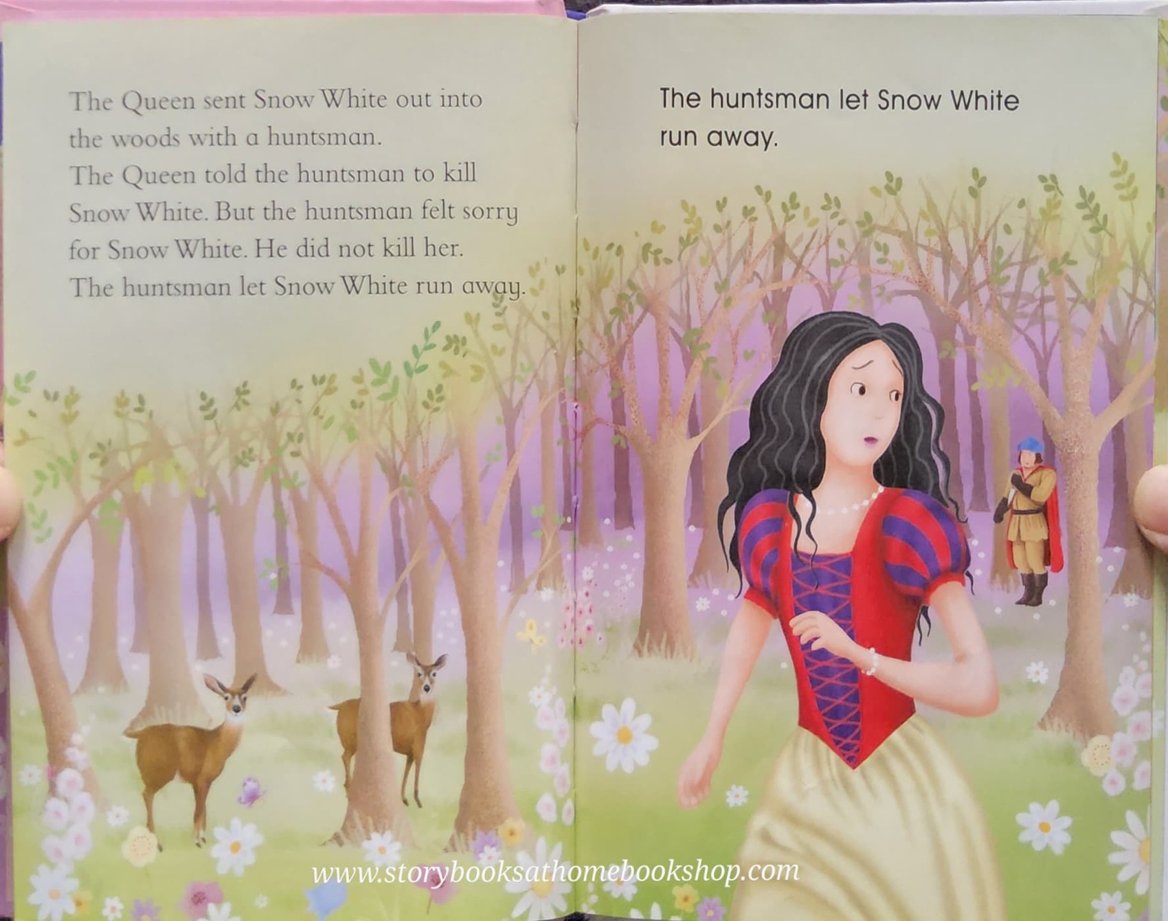 หนังสือนิทานปกแข็ง** 🍅I CAN READ..SNOW WHITE