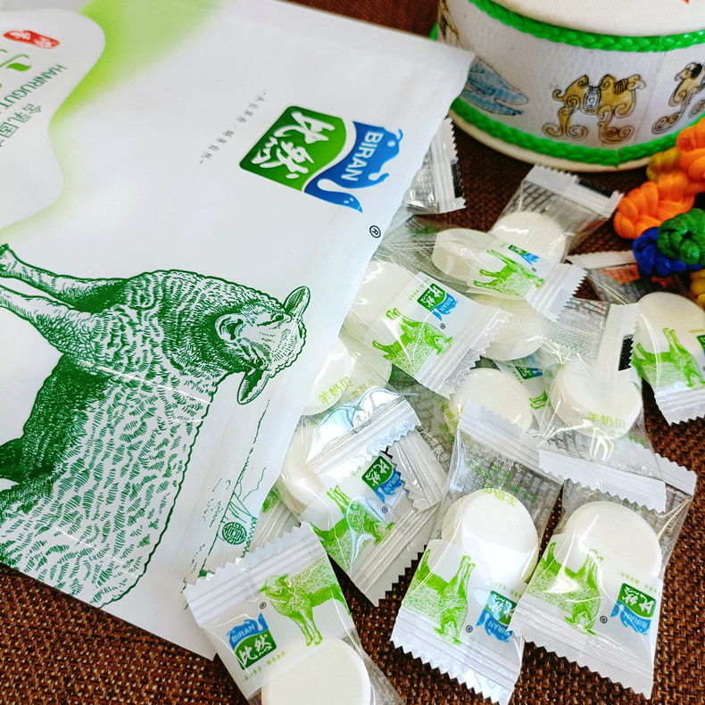 นมแพะแท้อัดเม็ด นมอัดเม็ด หวานน้อย นำเข้าจากมองโกเลีย 118g Goat milk tablets