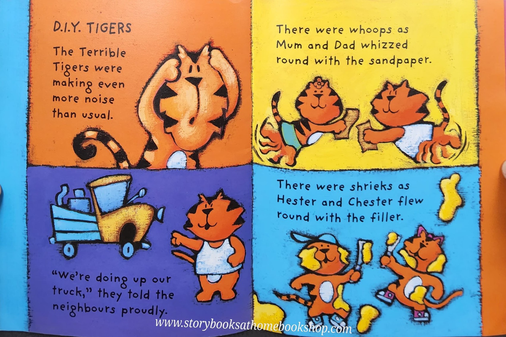 หนังสือนิทานปกอ่อน** ♥️♥️THE TERRIBLE TIGERS