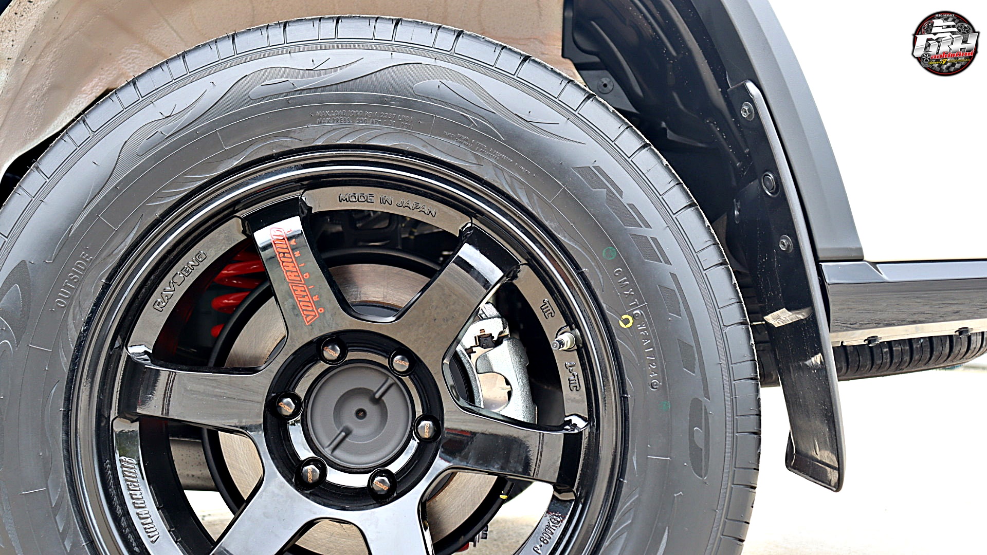 TOYOTA FORTUNER LEGENDER เปลี่ยนล้อยางโช็คอัพ ล้อTE37 Promax ขอบ18นิ้ว ยาง NITTO NT420SD 265/60R18 110V โช็ค PROFENDER MONOTUBE STD