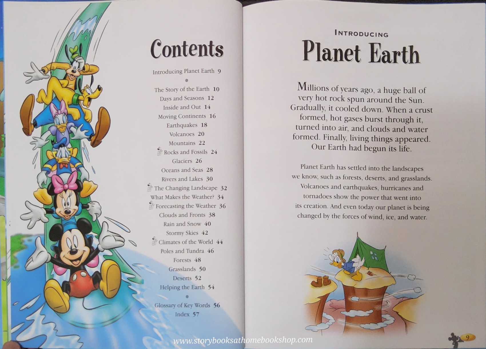 KNOWLEDGE BOOK** ð
ð
DISNEY PRESENT THE WONDERFUL WORLD OF KNOWLEDGE:PLANET EARTH