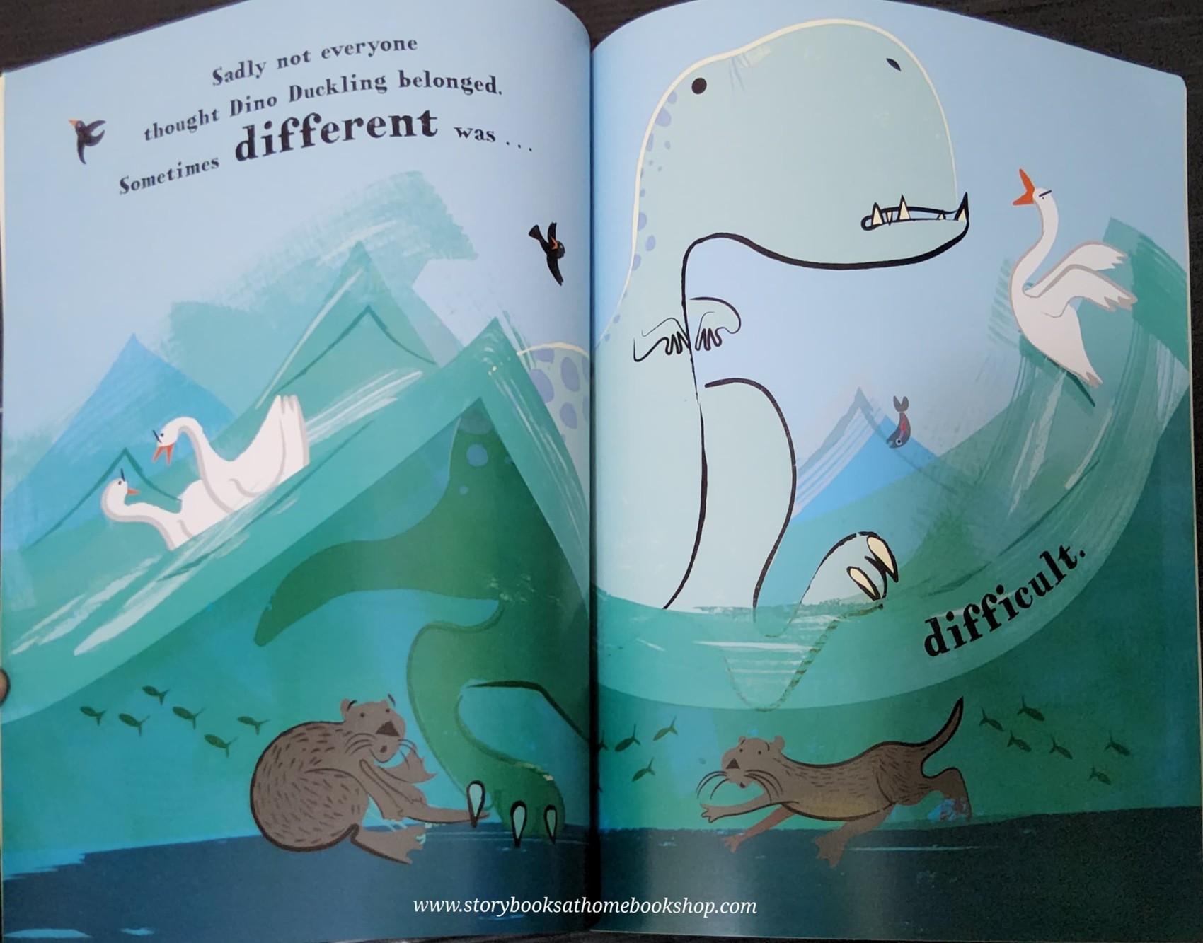 หนังสือนิทานปกอ่อน** ♥️DINO DUCKLING BY ALISON MURRAY