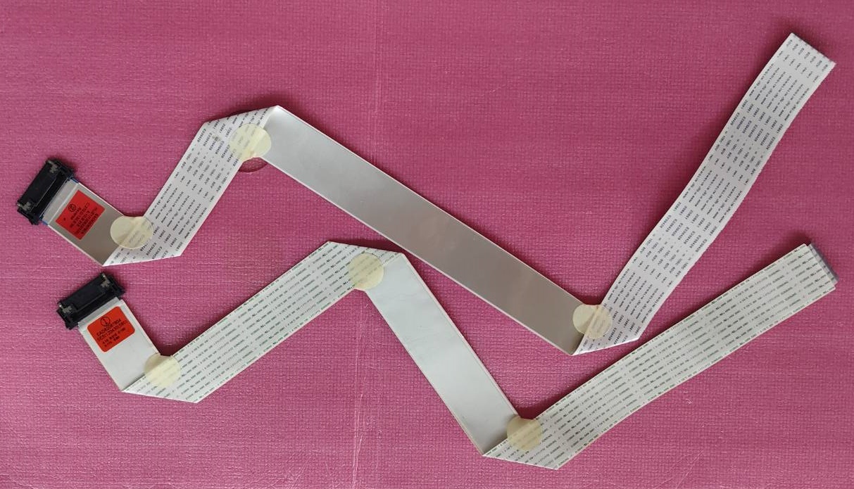 สายแพรทีวีแอลจี LG ของแท้ถอดจากเครื่อง รุ่น55LM7300 พาร์ท EAD62087803 EAD62087804