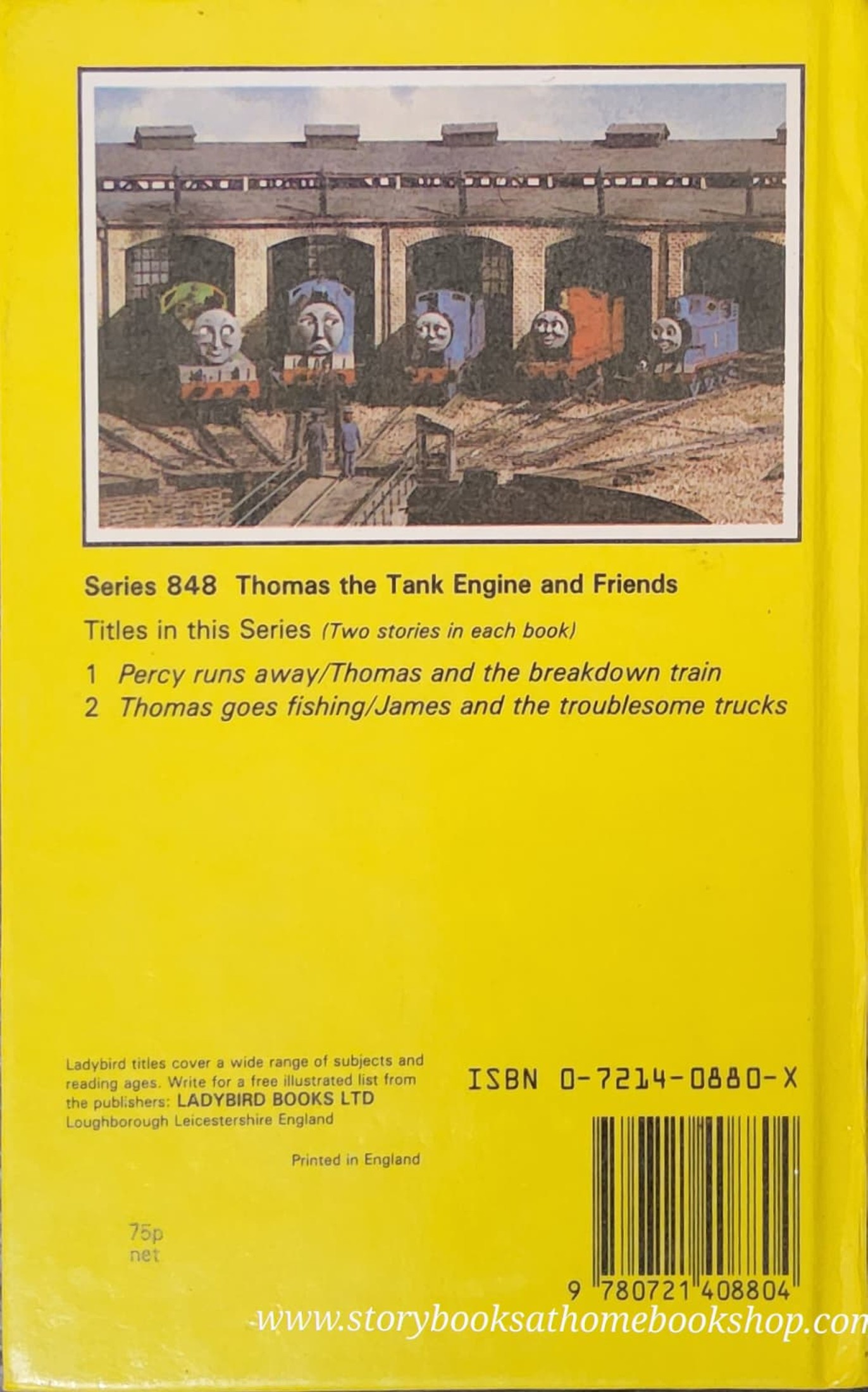 หนังสือนิทานปกแข็ง** 🍅THOMAS THE TANK ENGINE & FRIENDS: PERCY RUNS AWAY