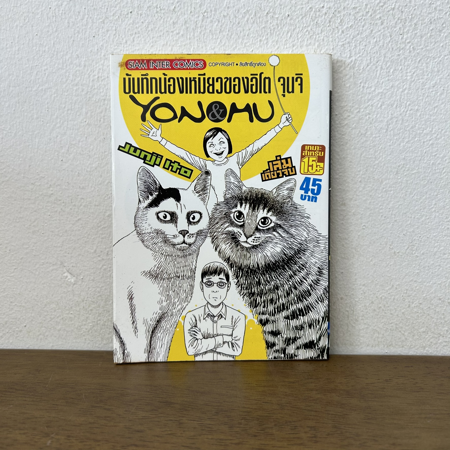 [MANGA] บันทึกน้องเหมียวของอิโต จุนจิ You & Mu เล่มเดียวจบ ... Junji Ito (มือสอง) มังงะ การ์ตูน