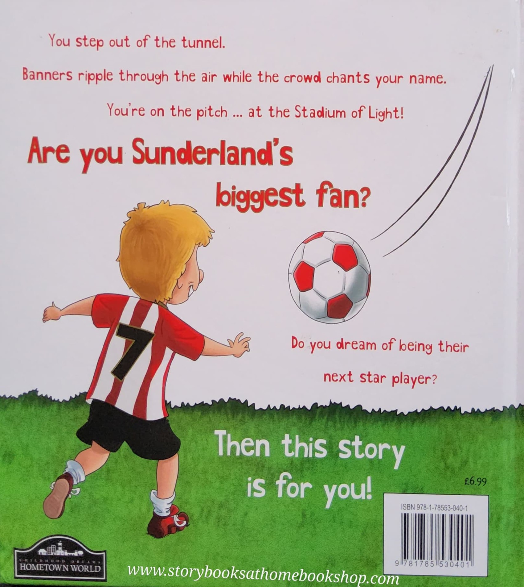 หนังสือนิทานปกแข็ง** 🍅WHEN I GROW UP,I'M GOING TO PLAY FOR... SUNDERLAND
