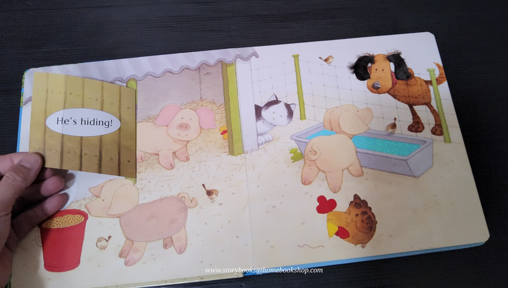 TOUCH AND FEEL FLAPS BOARD BOOK** ð
ðUSBORNE FARMYARD TALES POPPY AND SAM'S ANIMAL HIDE-AND-SEEK