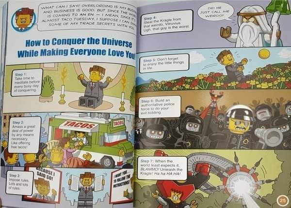 หนังสือนิทานปกอ่อน ** 🍅🍓THE LEGO MOVIE THE OFFICIAL MOVIE HANDBOOK