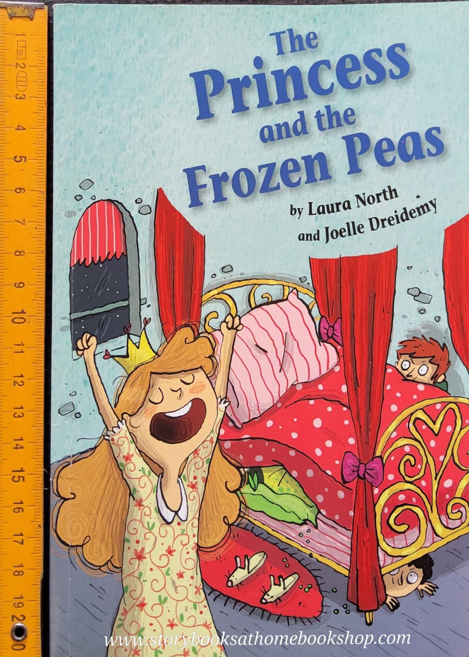 หนังสือนิทานปกอ่อน** ♥️THE PRINCESS AND THE FROZEN PEAS BY LAURA NORTH