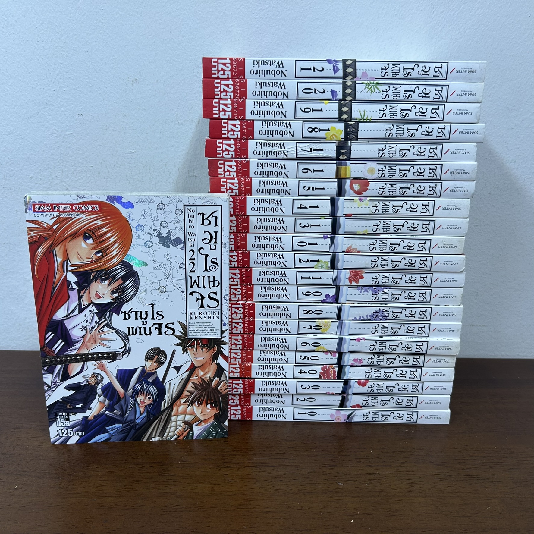 [MANGA] BIG BOOK ซามูไรพเนจร เล่ม 1-22 จบ ... Nobuhiro Watsuki เขียน (มือสอง) มังงะ การ์ตูน สยามอินเตอร์ SIAM INTER สำเนา