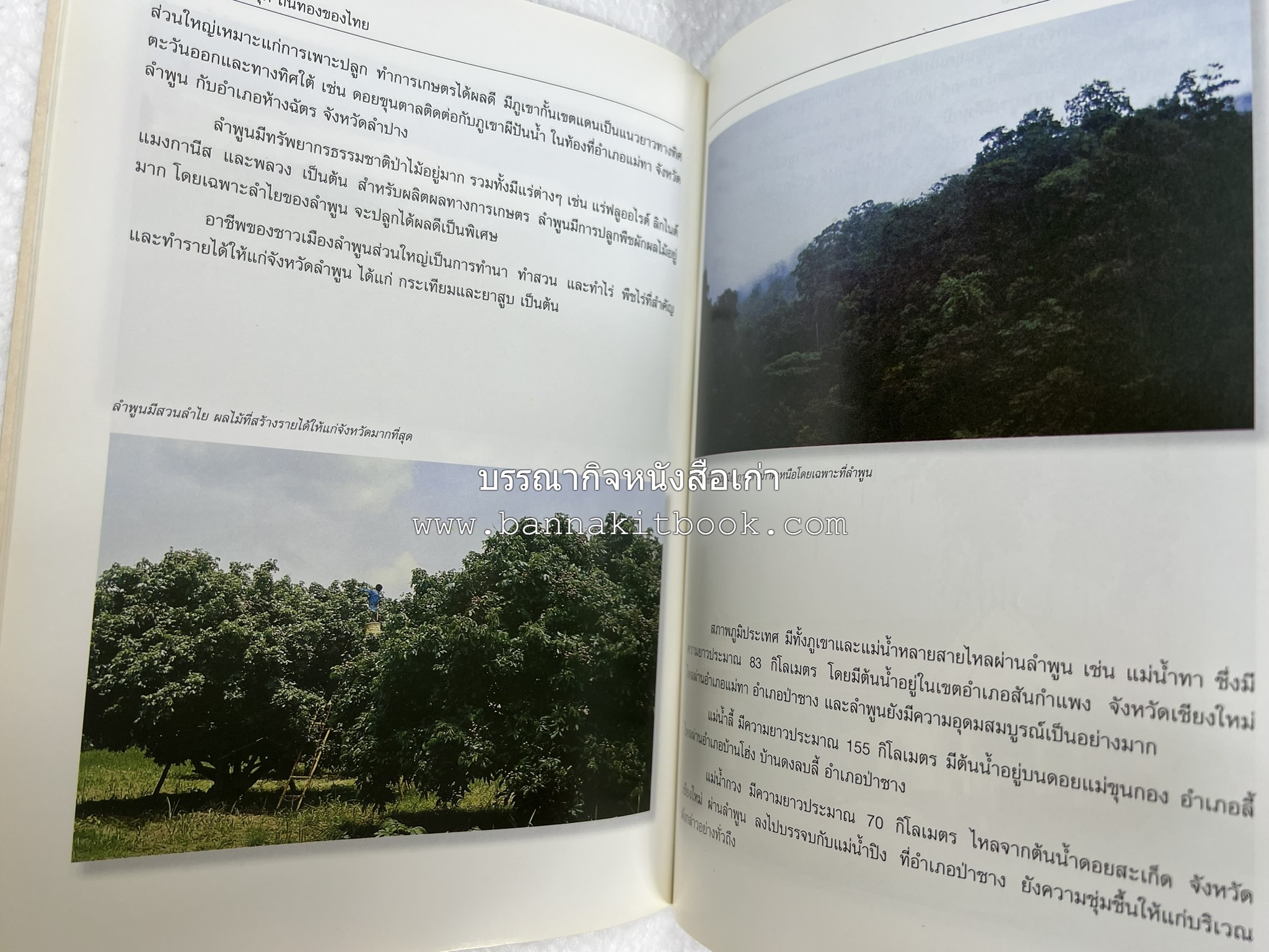 ลำพูน สารคดีชุดถิ่นทองของไทย โดย : สมัย สุทธิธรรม.