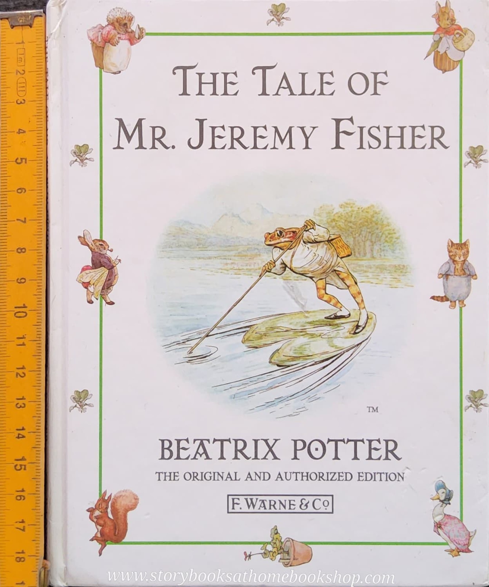 หนังสือนิทานปกแข็ง** 🍅🍓TALE OF MR.JEREMY FISHER BY BEATRIX POTTER