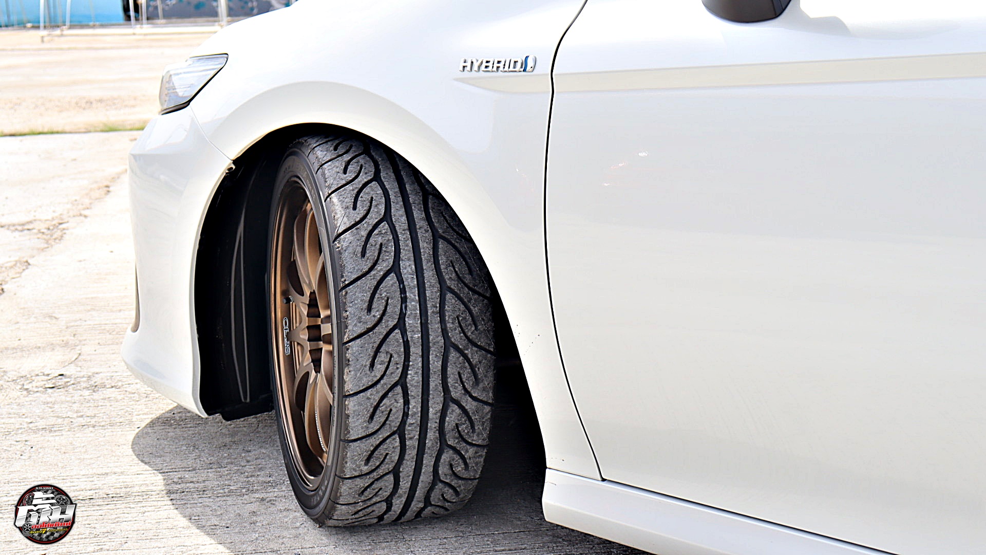 TOYOTA CAMRY เปลี่ยนยาง YOKOHAMA ADVAN Neova AD08 RS 225/40R18 88W