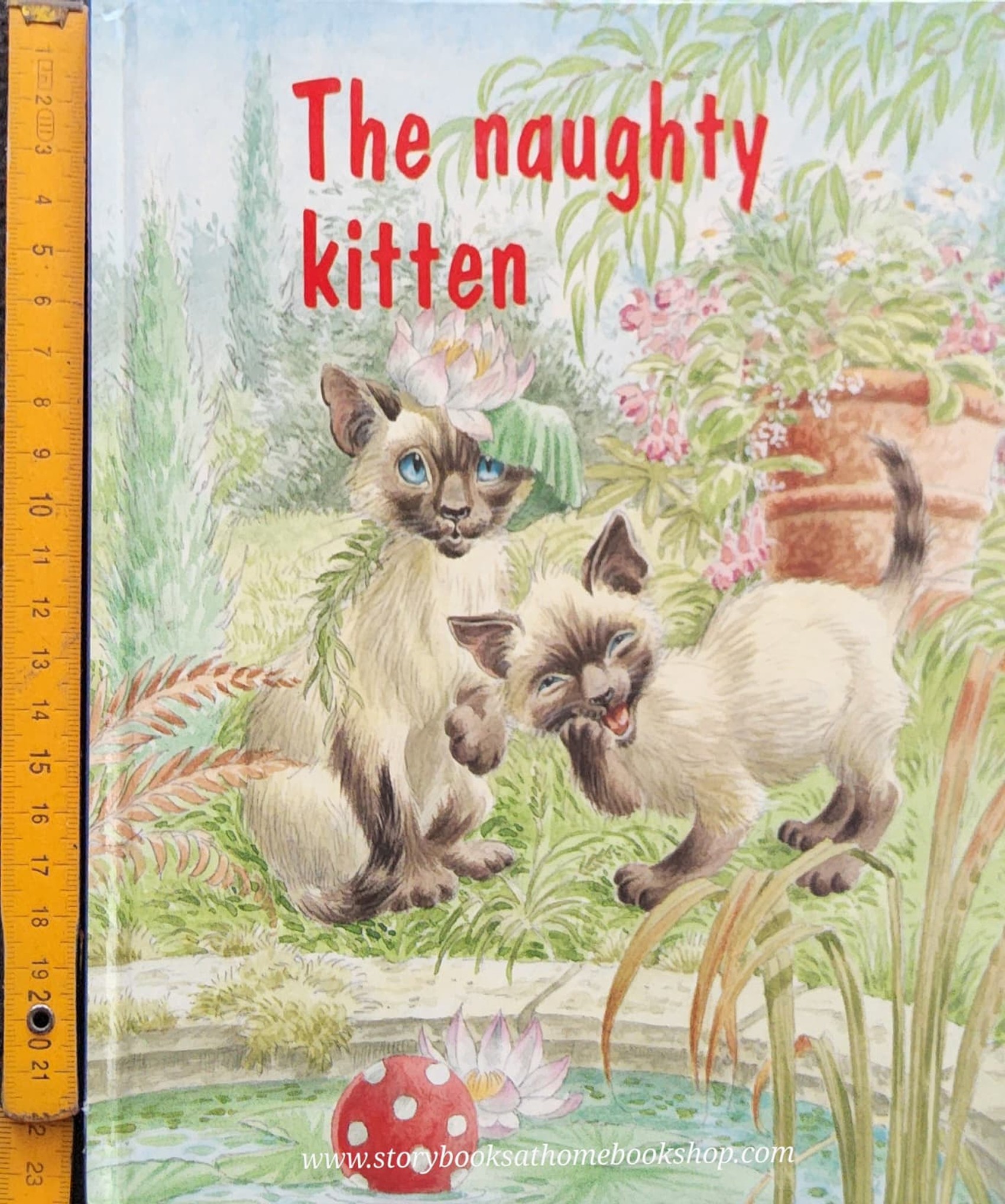 หนังสือนิทานปกแข็ง** 🍓🍓THE NAUGHTY KITTEN