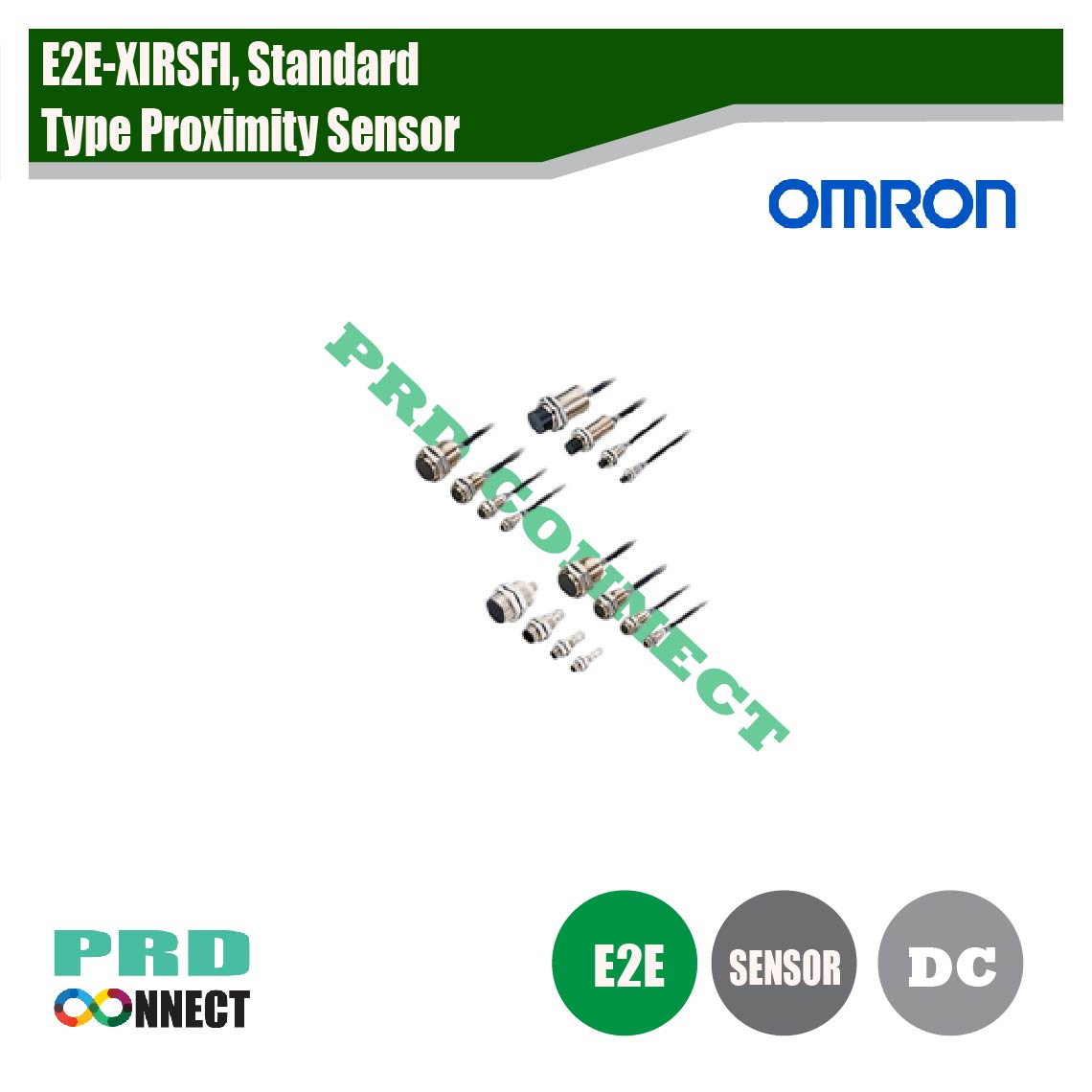 E2E-XIRSFI, STANDARD TYPE PROXIMITY SENSOR, OMRON