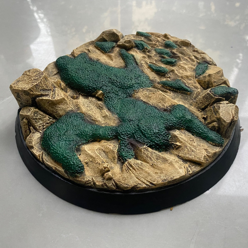 DB001ฉากพื้นดาวนาเม็ก ฉากดราก้อนบอล ไดโอราม่า งานเรซิ่น GK Resin Diorama Namek Dragon Ball