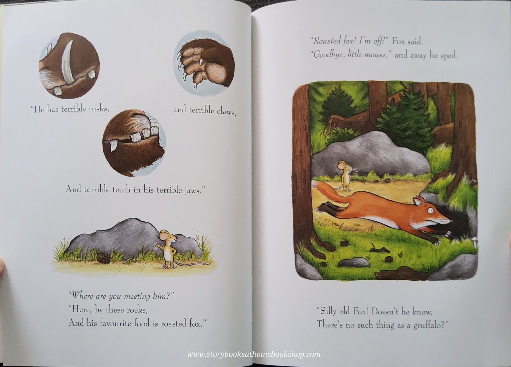 หนังสือนิทานปกอ่อน** 🍅🍓THE GRUFFALO BY JULIA DONALDSON